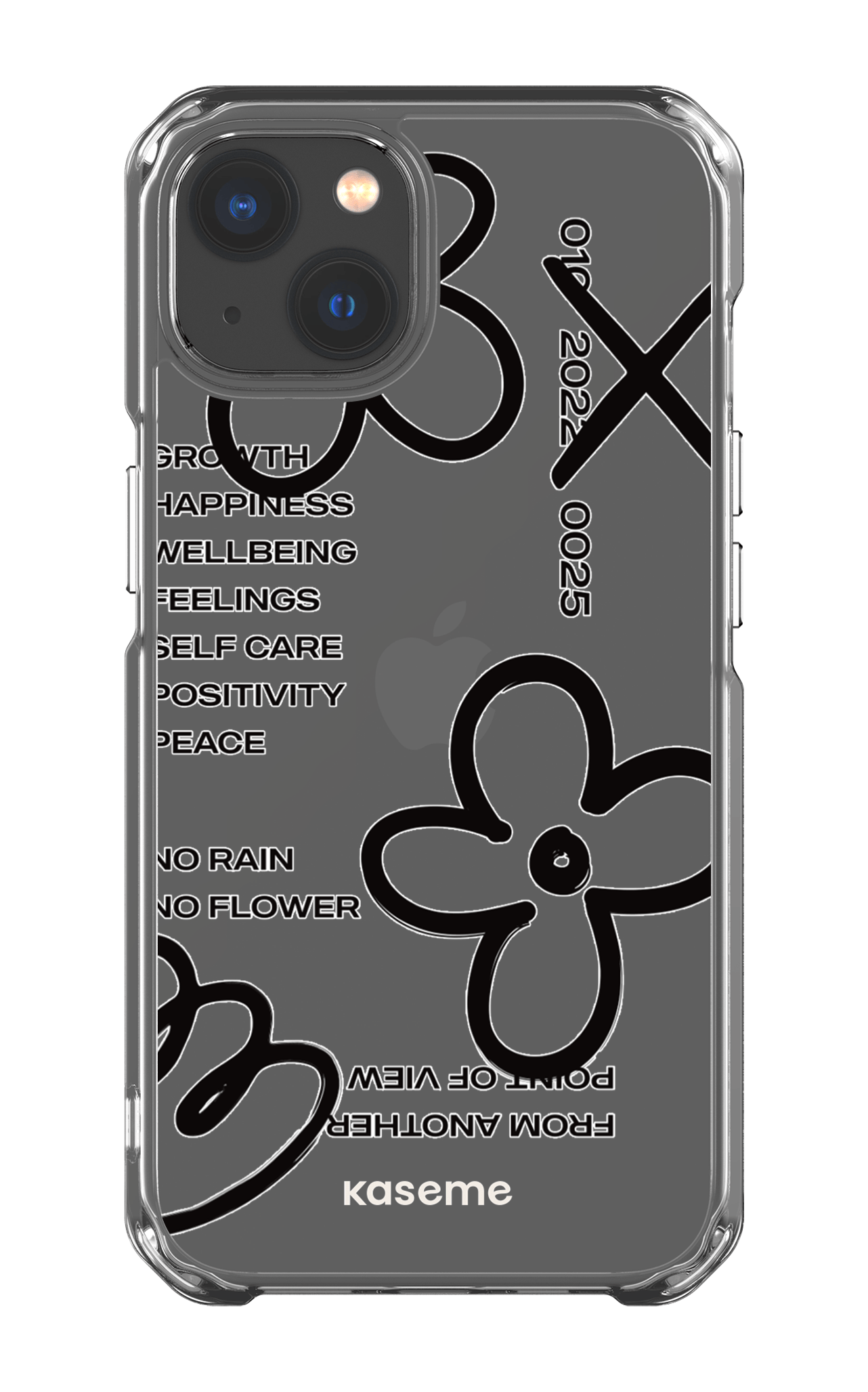 iPhone 13 Clear Case Feelings black Clear Case -