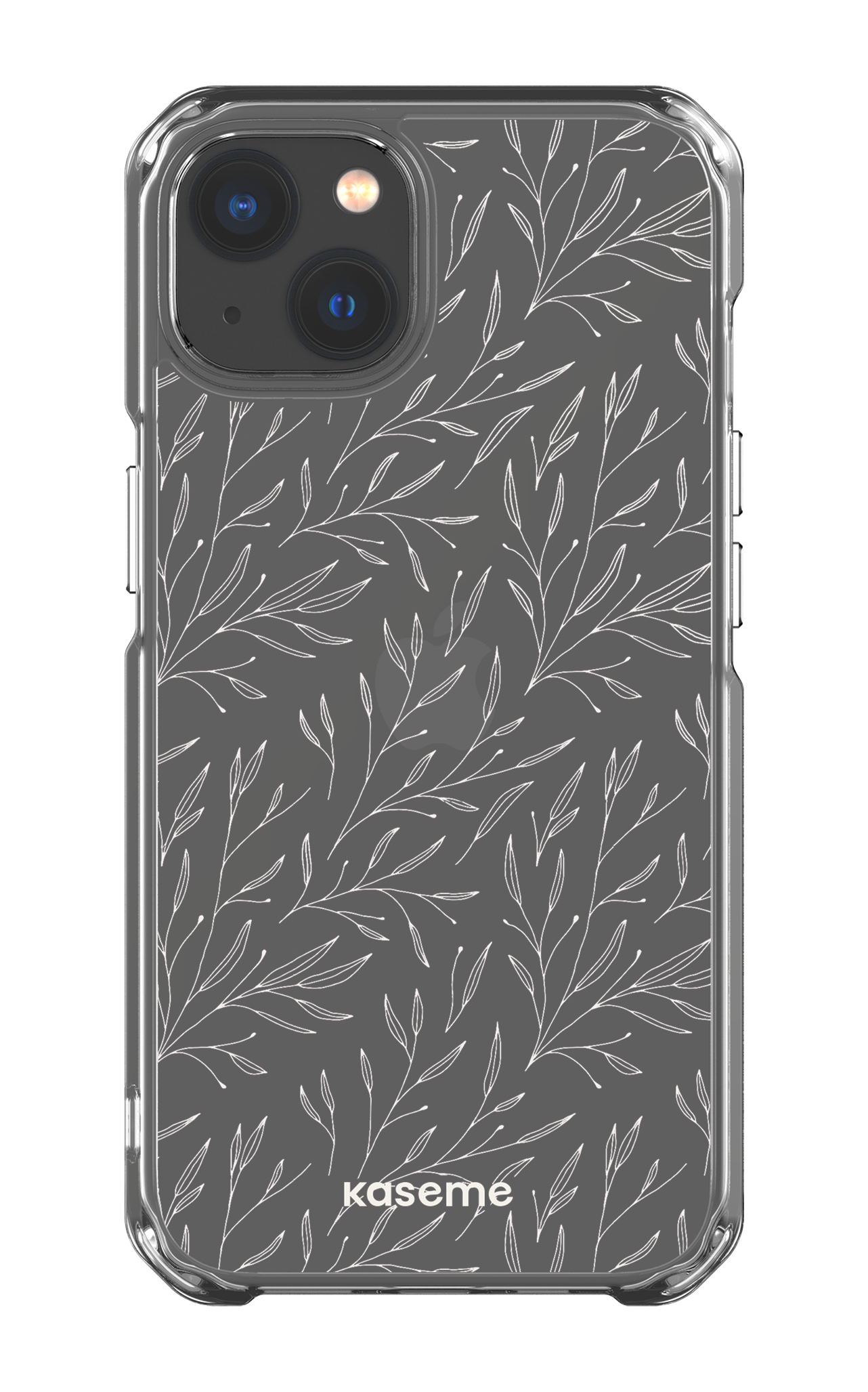 iPhone 13 Clear Case Hibiscus Clear Case -