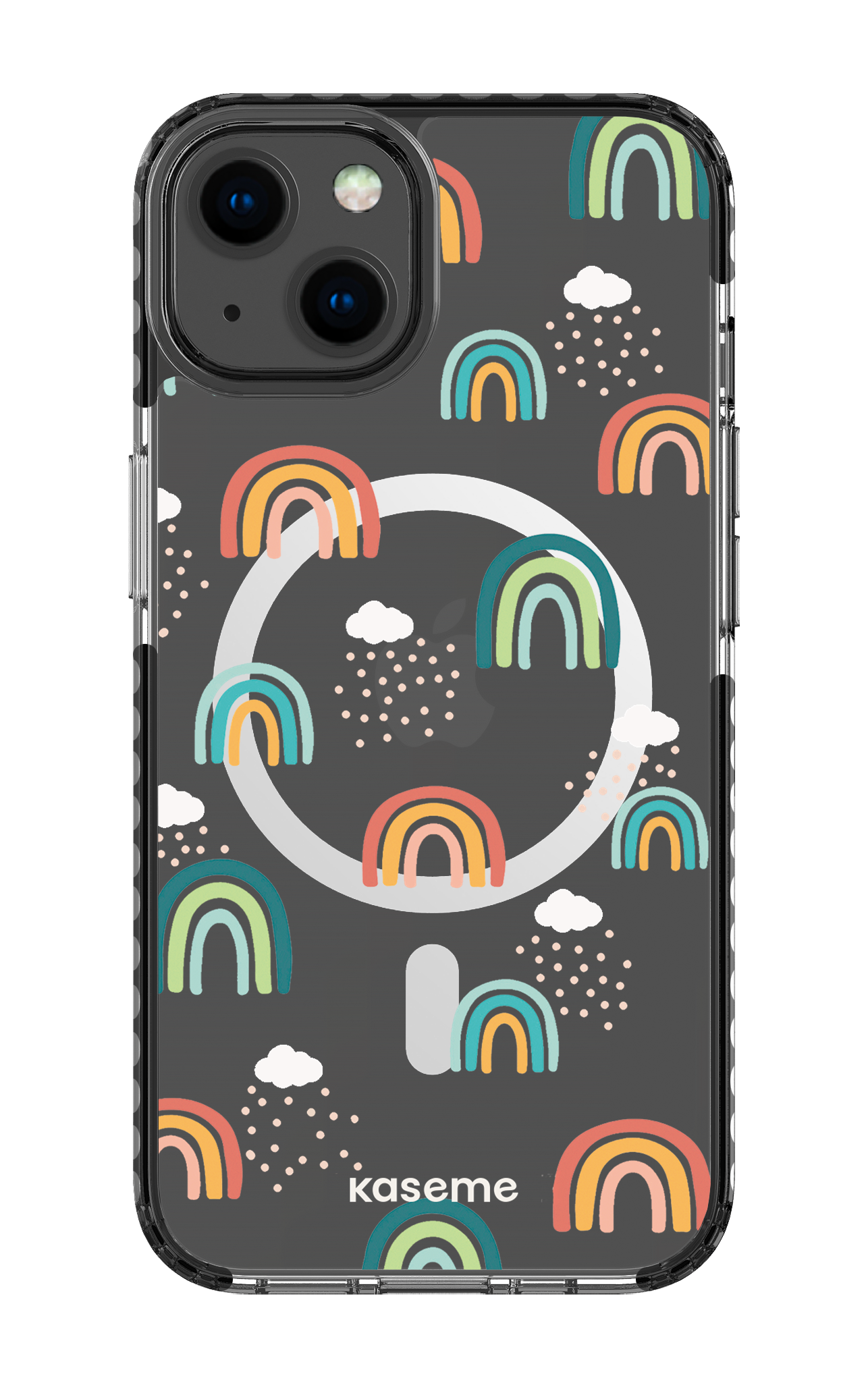 iPhone 13 Clear Case Magsafe - Black Be You Clear Case -