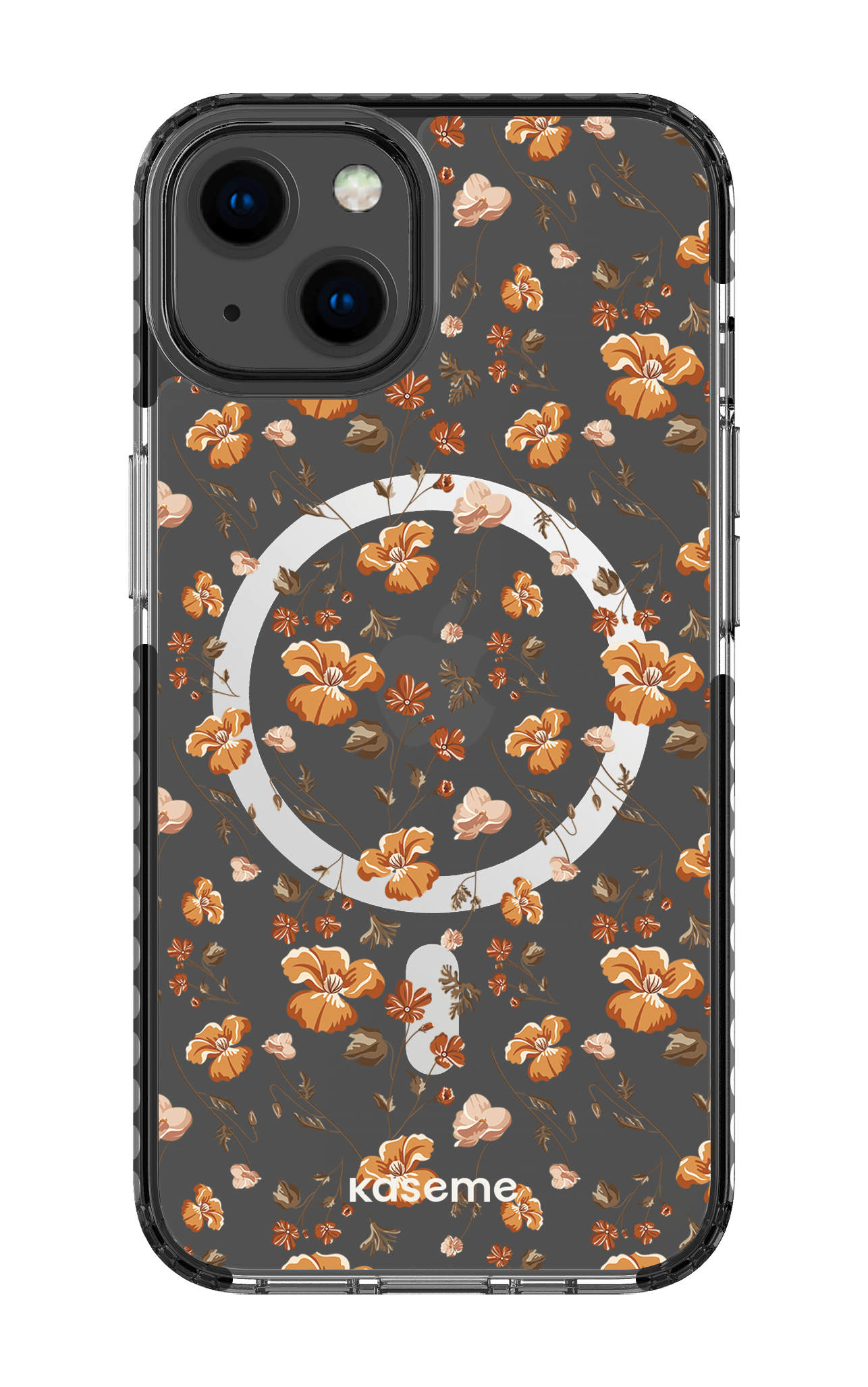 iPhone 13 Clear Case Magsafe - Black Beatrice Clear Case -