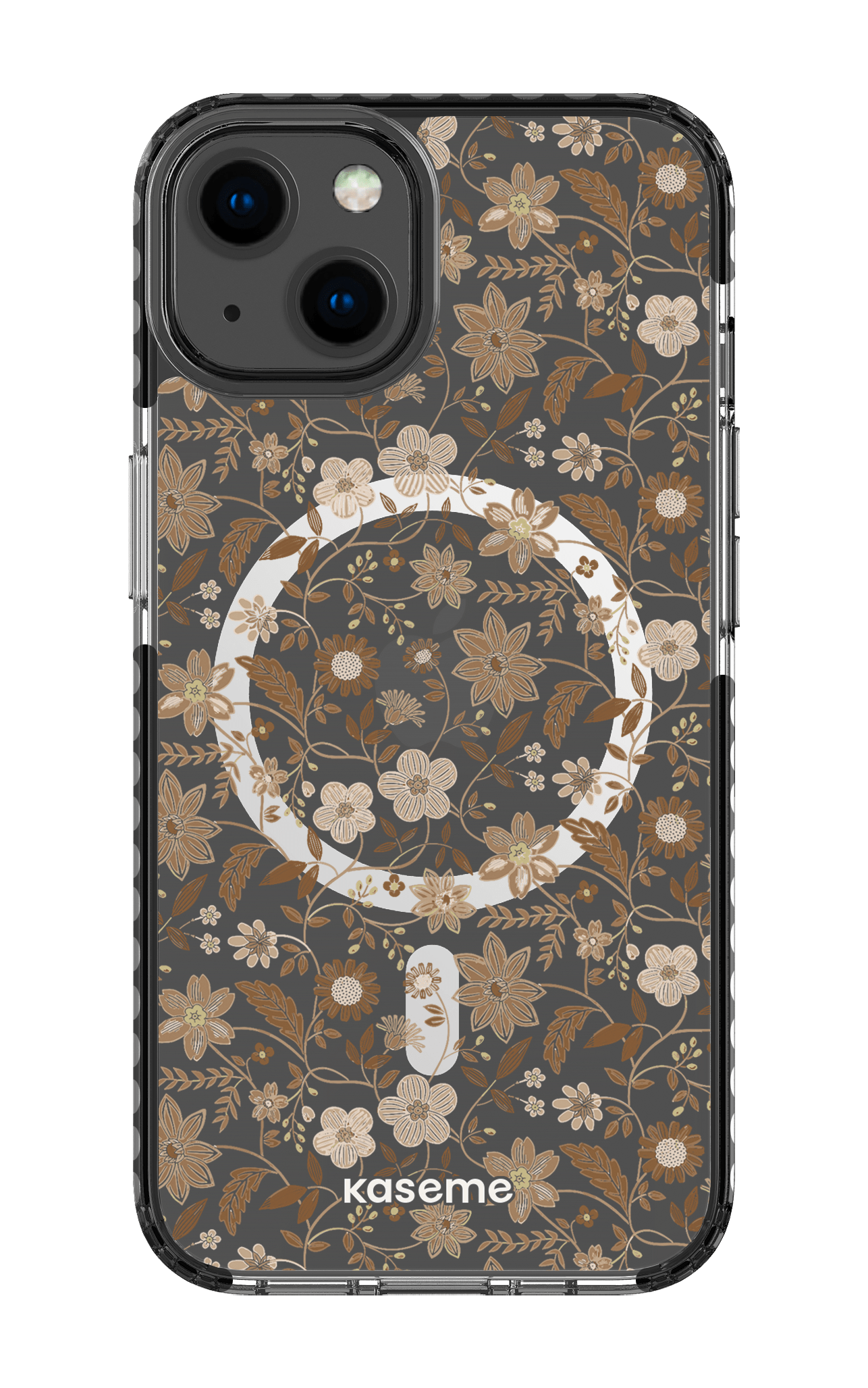 iPhone 13 Clear Case Magsafe - Black Eloise Clear Case -