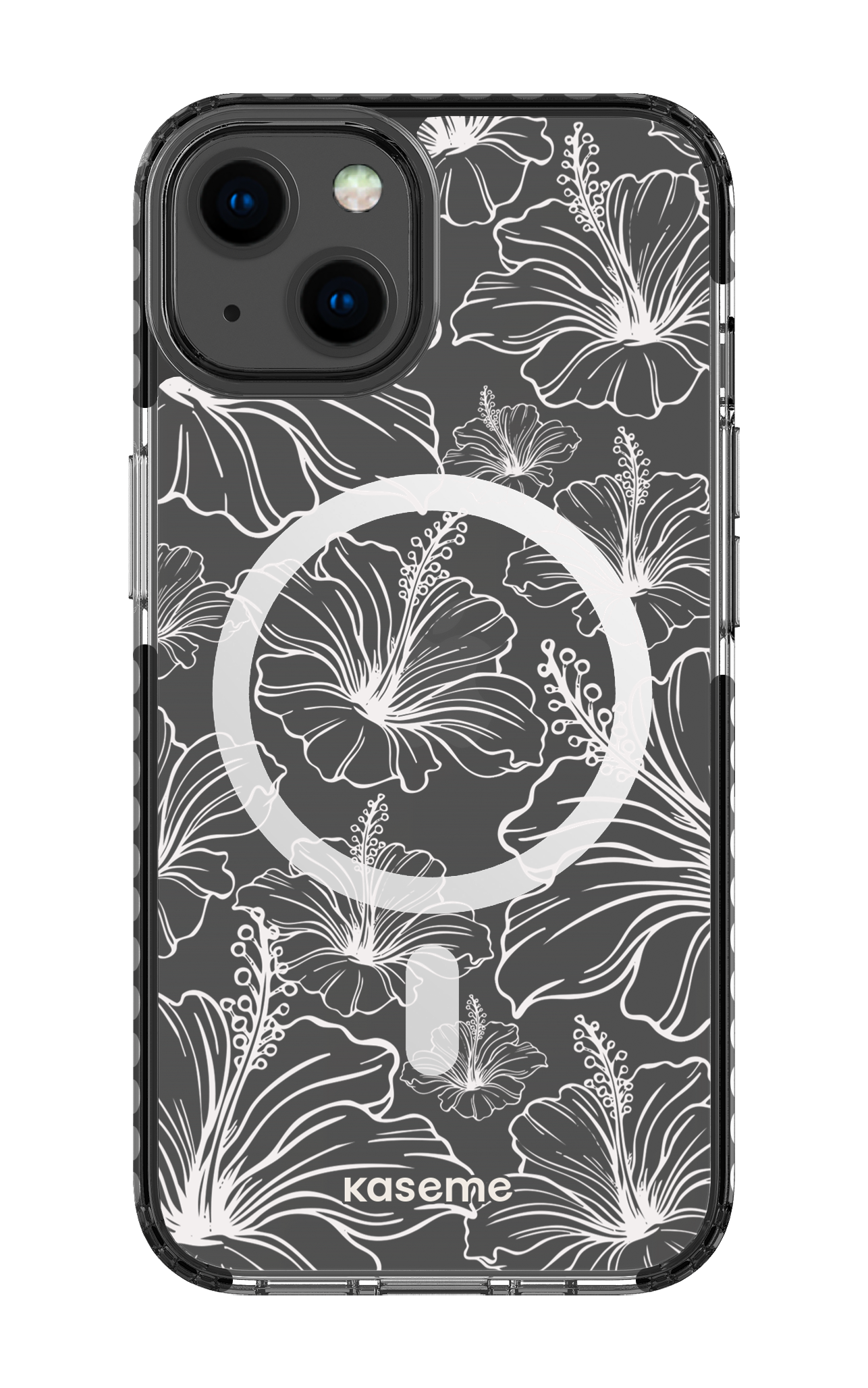 iPhone 13 Clear Case Magsafe - Black Kahala Clear Case -
