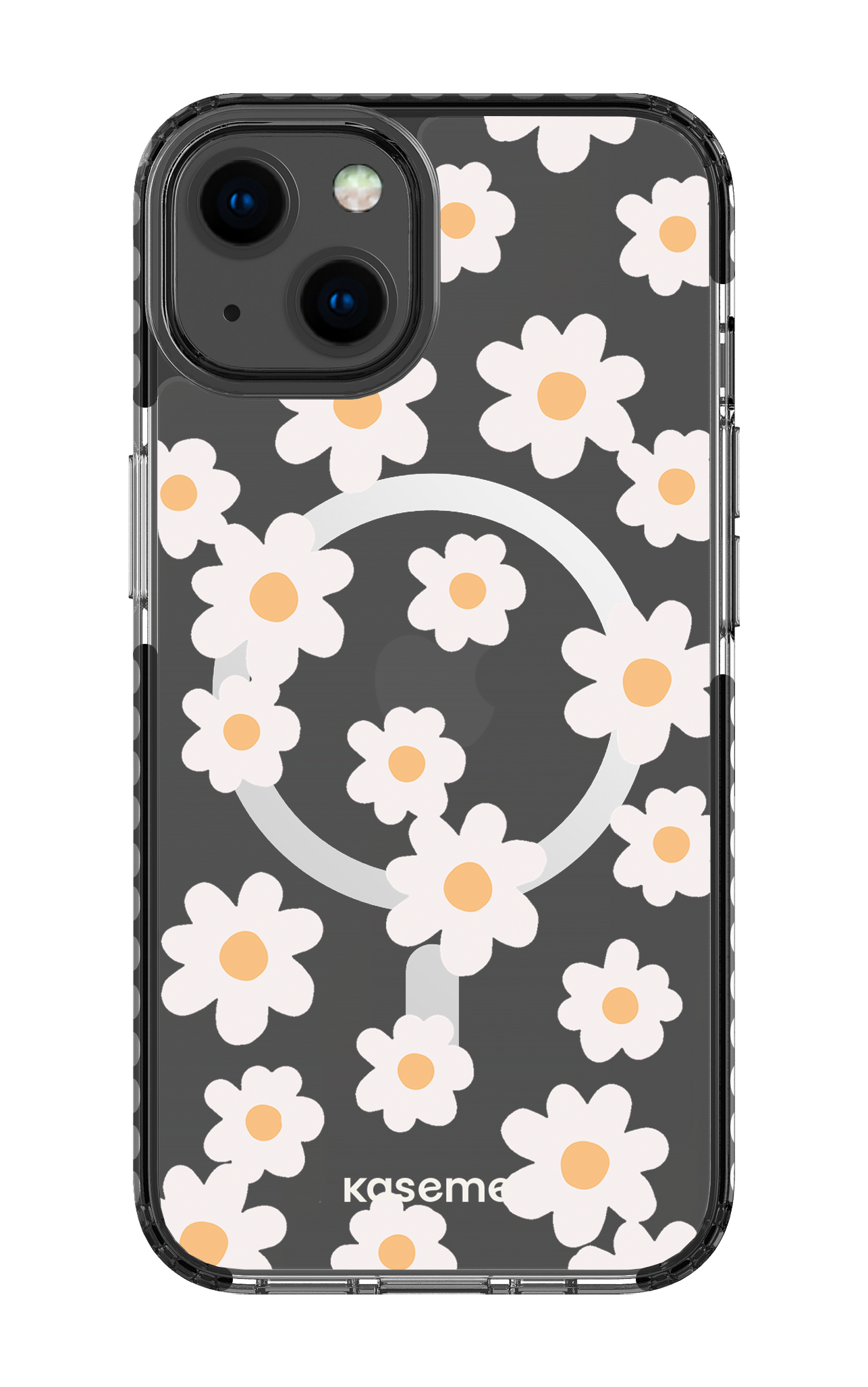 iPhone 13 Clear Case Magsafe - Black May Clear Case -