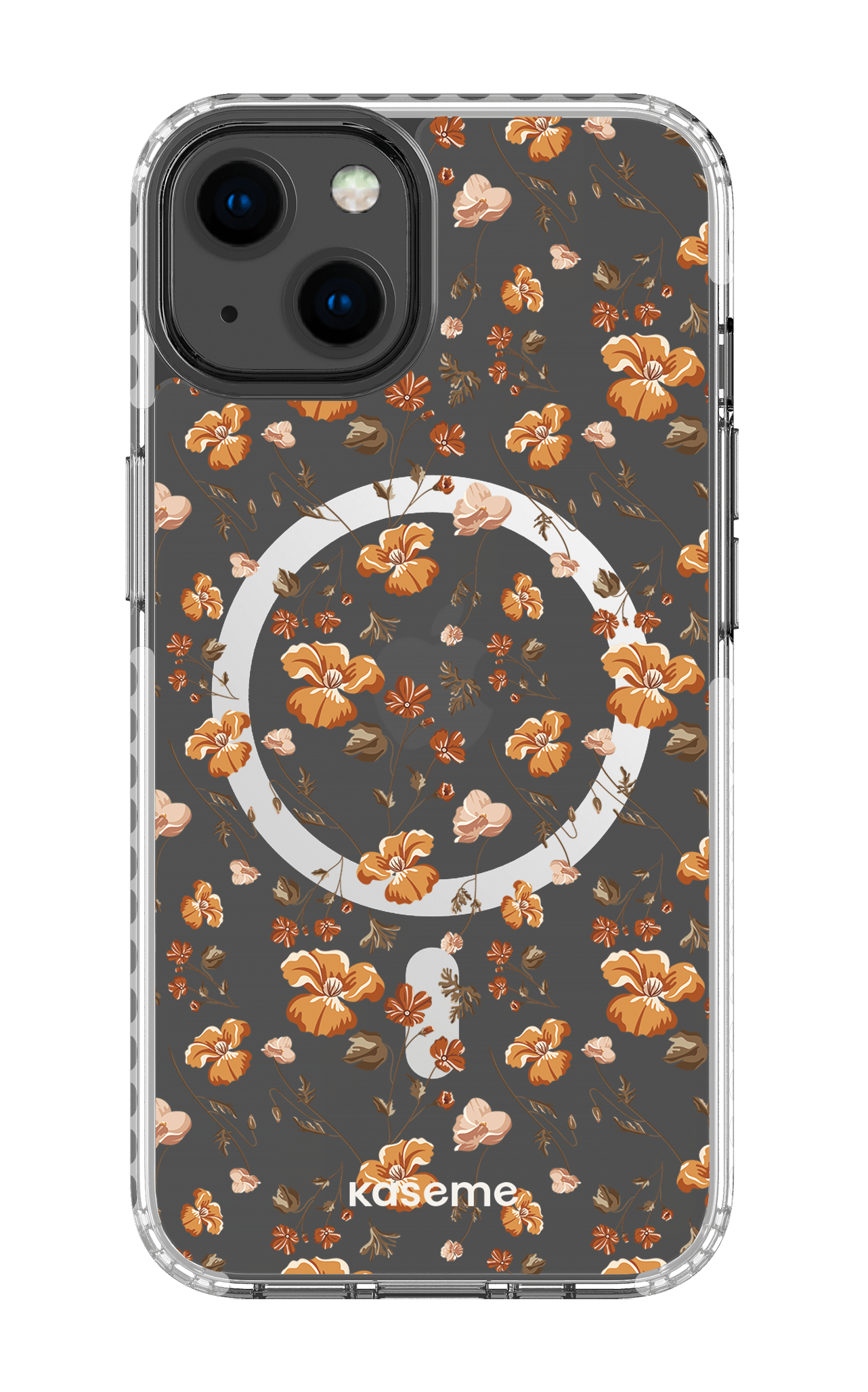 iPhone 13 Clear Case Magsafe - White Beatrice Clear Case -