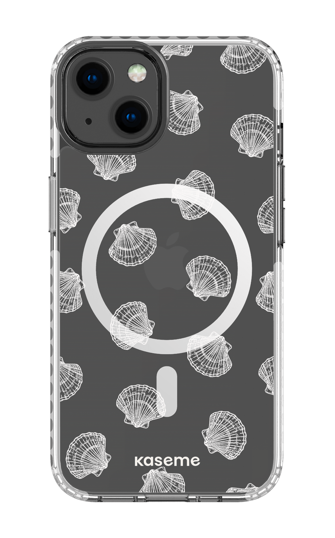 iPhone 13 Clear Case Magsafe - White Bondi Beach clear case -