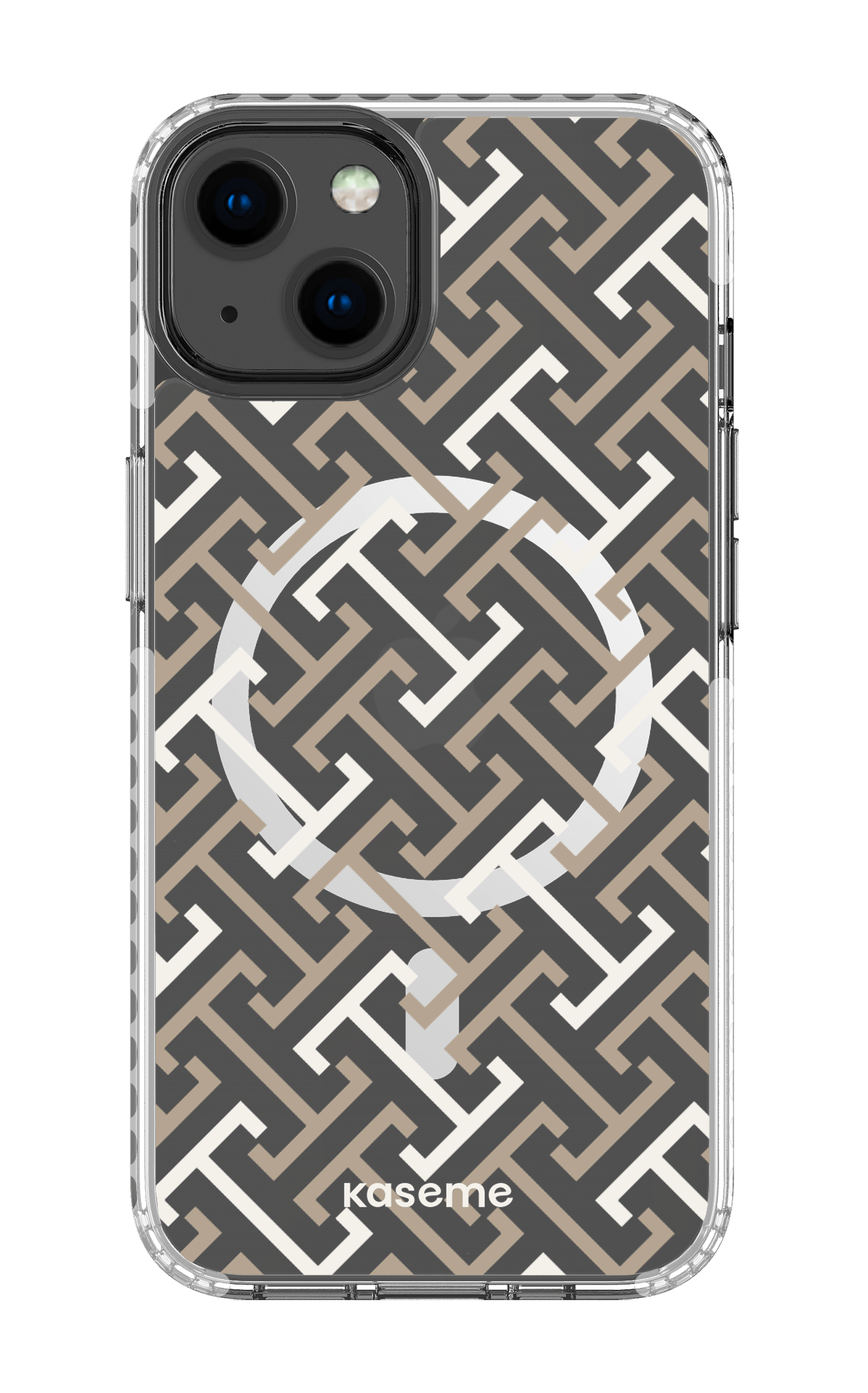 iPhone 13 Clear Case Magsafe - White Elite Clear Case -