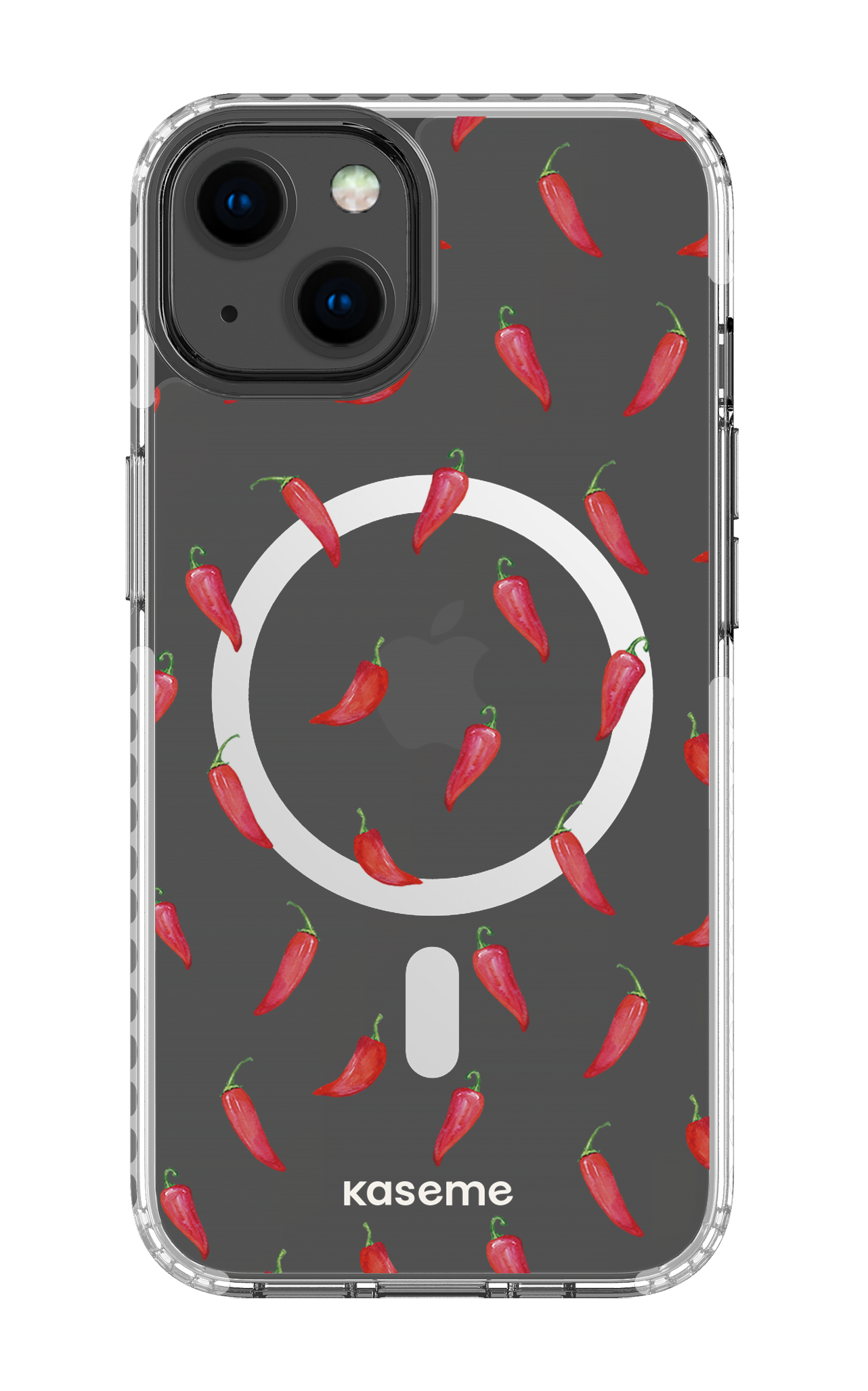 iPhone 13 Clear Case Magsafe - White Hottie clear case -