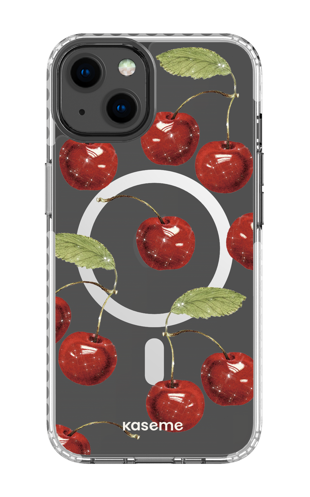 iPhone 13 Clear Case Magsafe - White Juicy Clear Case -