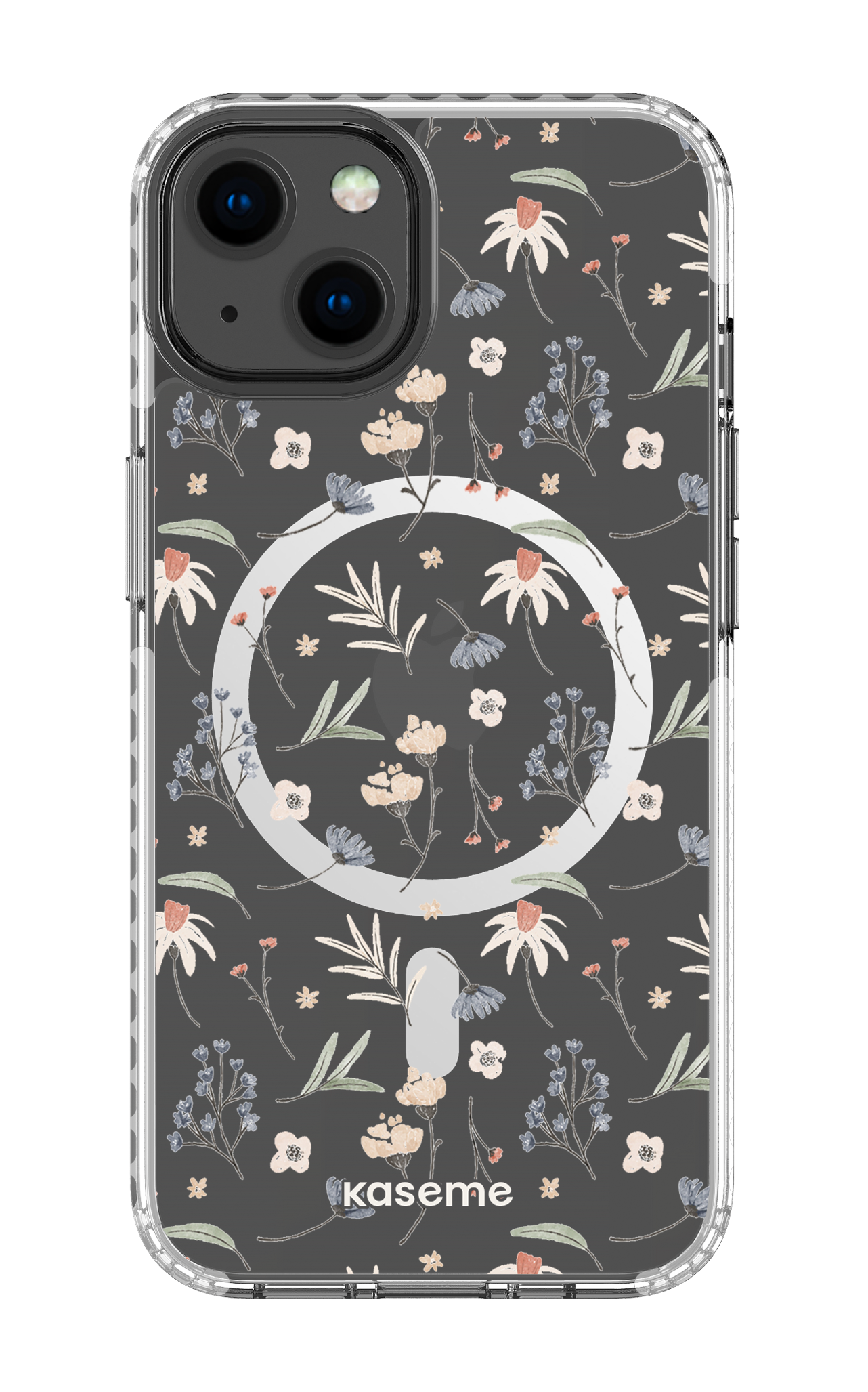 iPhone 13 Clear Case Magsafe - White Mia Clear Case -