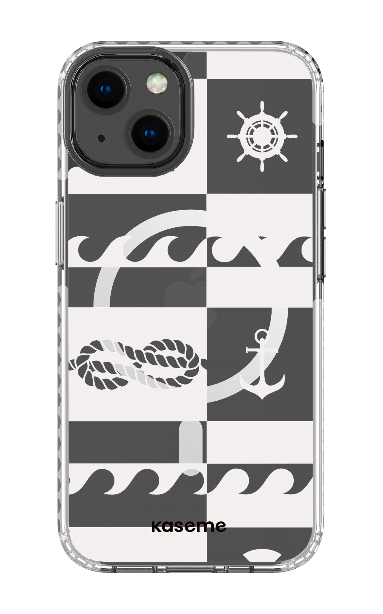 iPhone 13 Clear Case Magsafe - White Sail Clear Case -