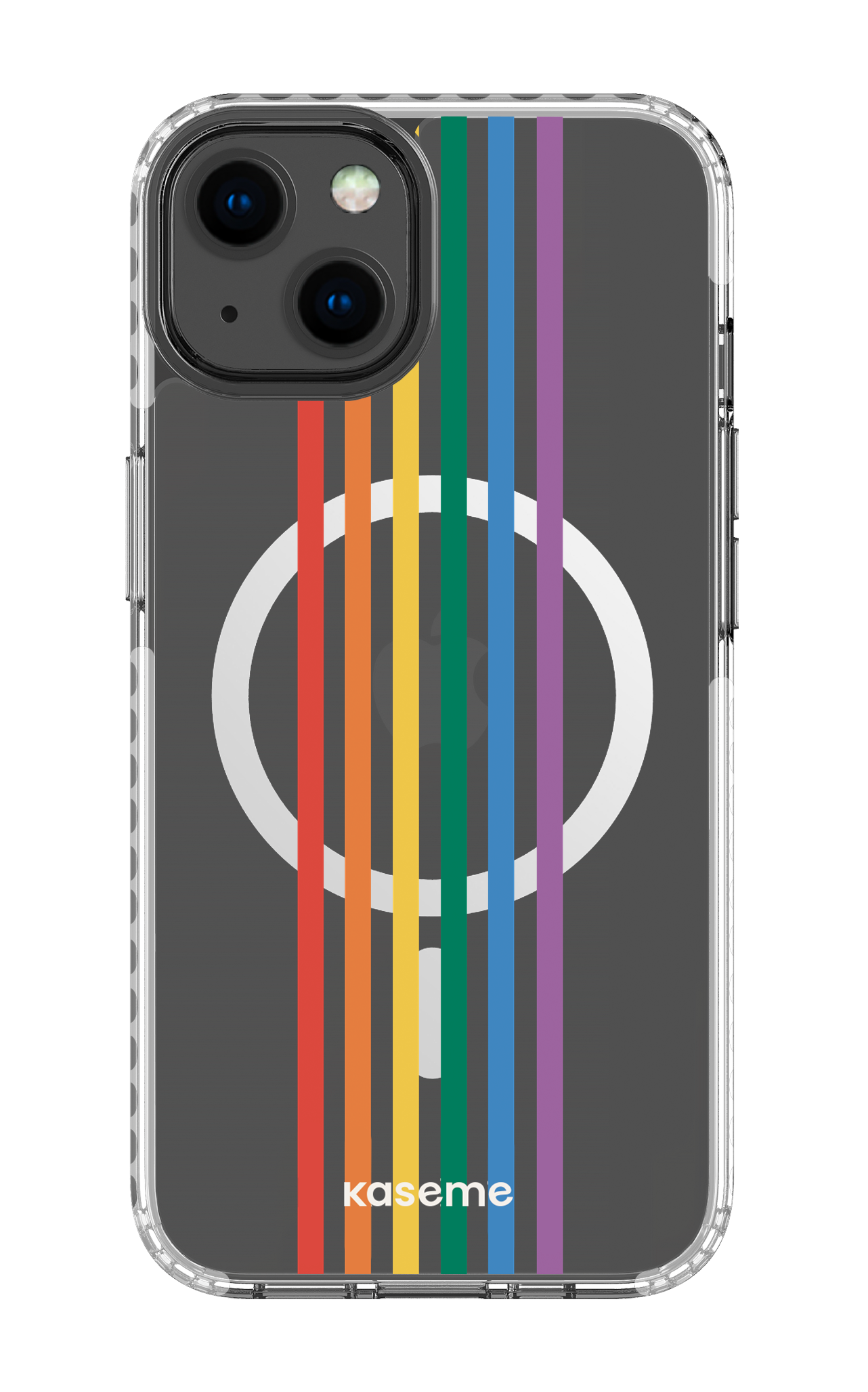 iPhone 13 Clear Case Magsafe - White We're coming out Clear Case -