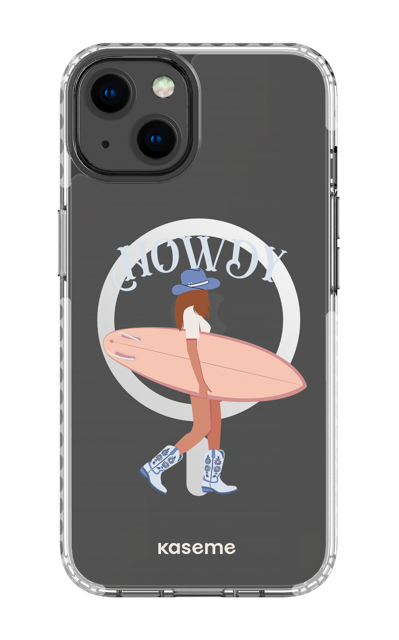 iPhone 13 Clear Case Magsafe - White Westsea Clear Case -