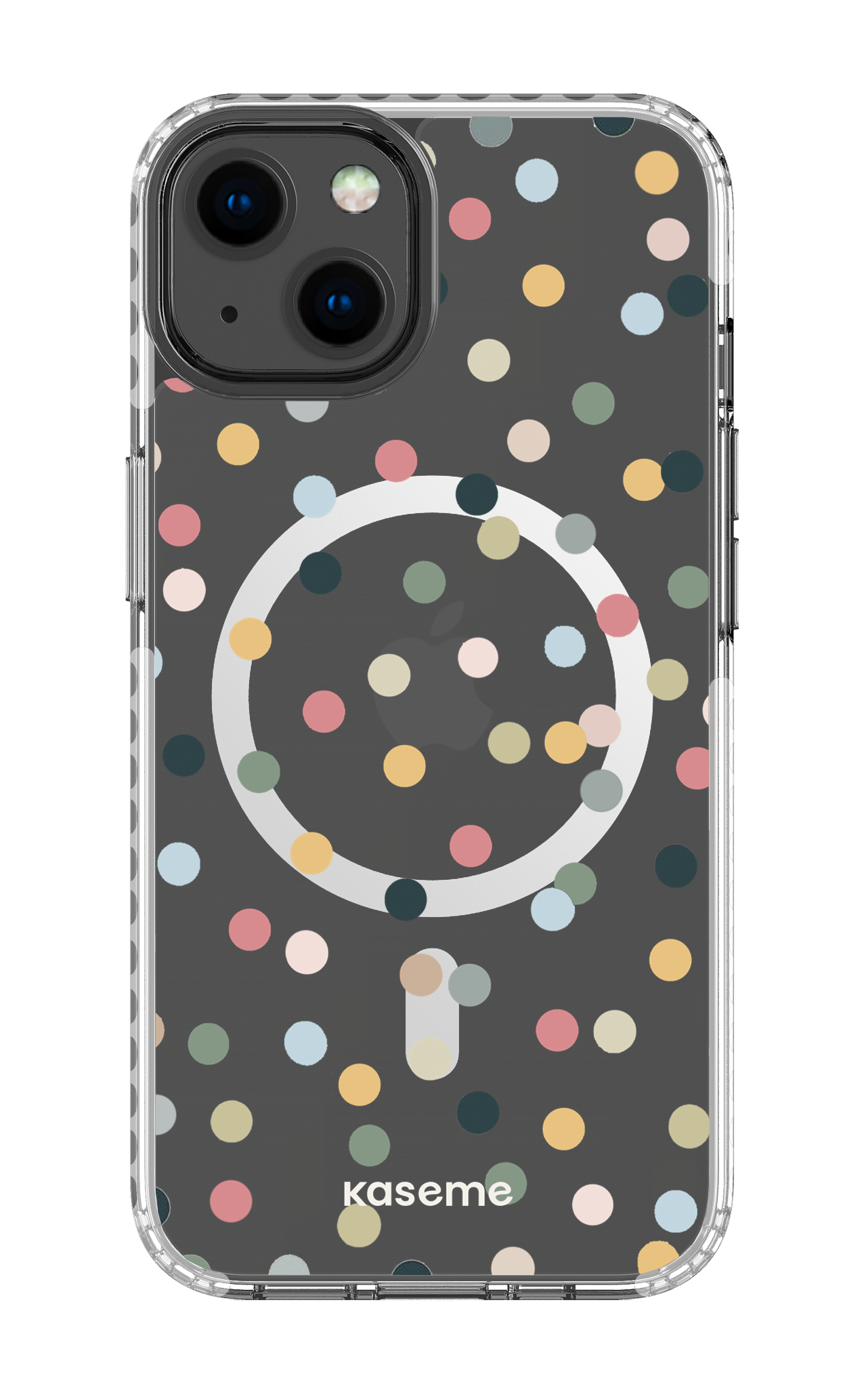 iPhone 13 Clear Case Magsafe - White Willow clear case -