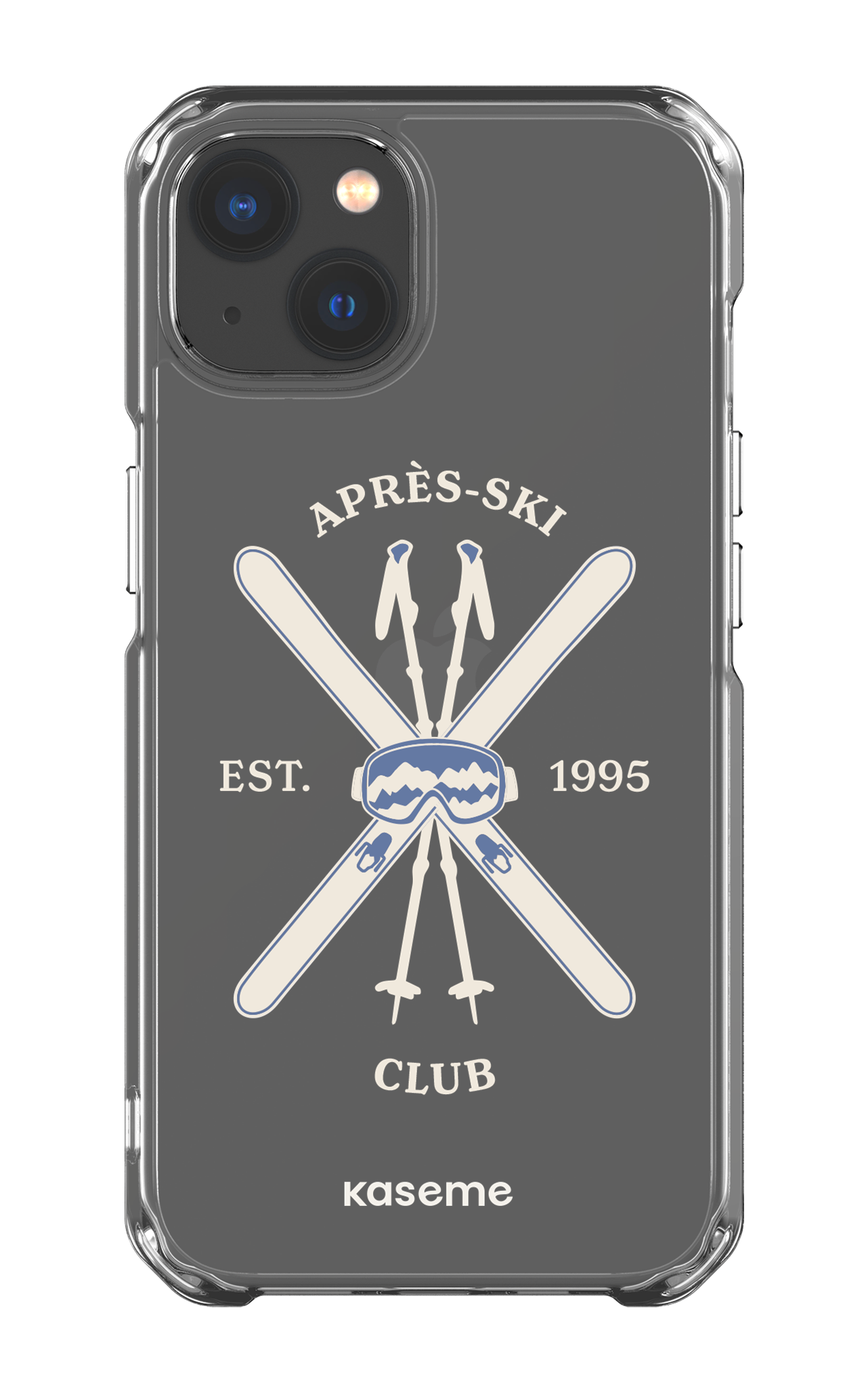 iPhone 13 Clear Case Off-Track Clear Case -