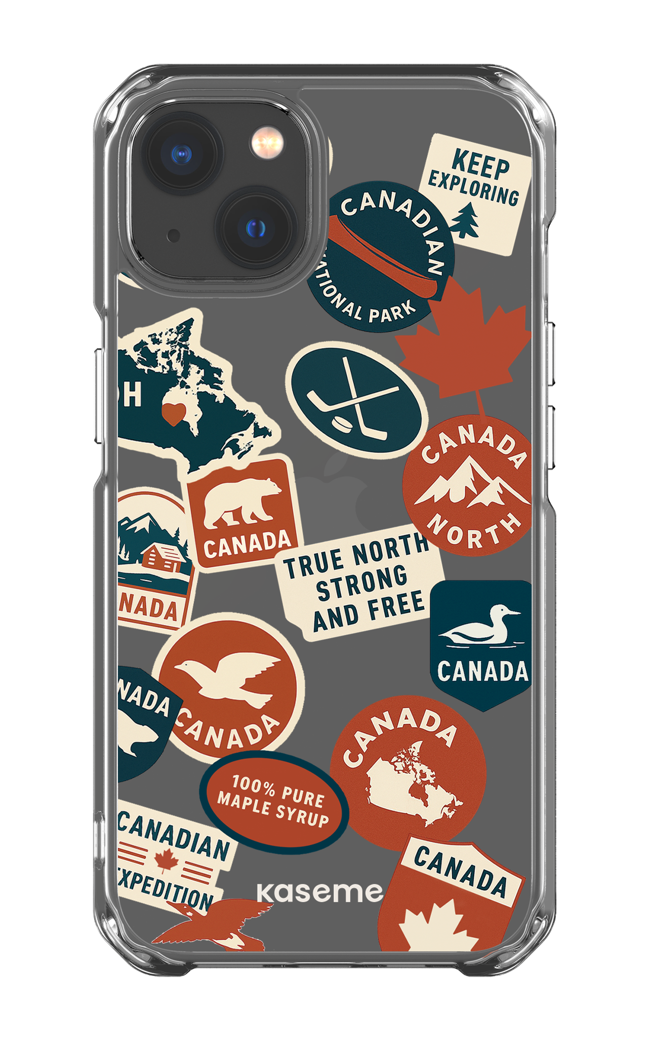 iPhone 13 Clear Case Oh Maple -