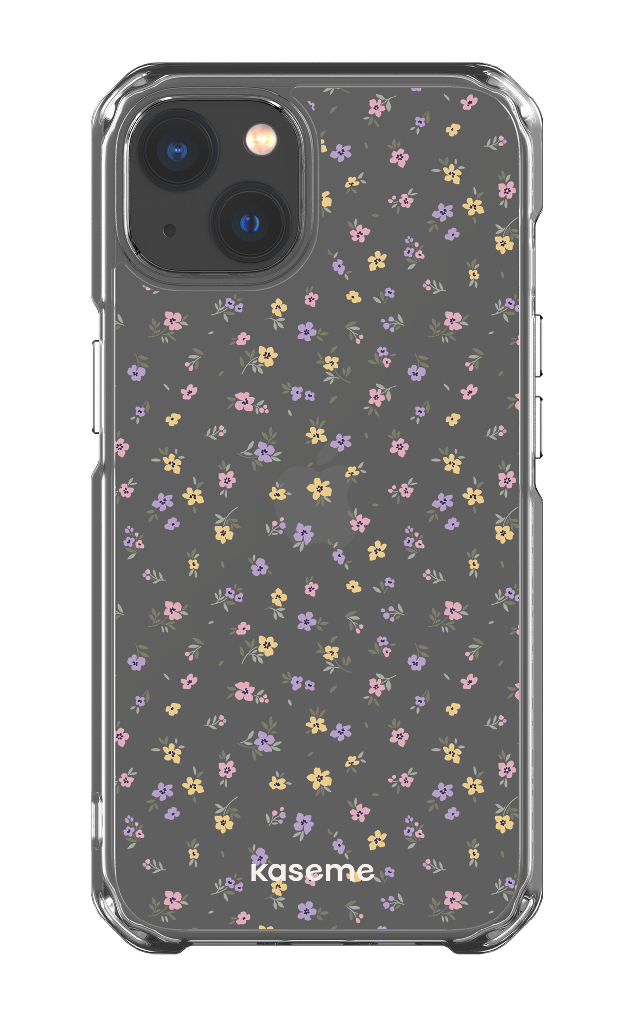 iPhone 13 Clear Case Porcelain Blossom Clear Case -