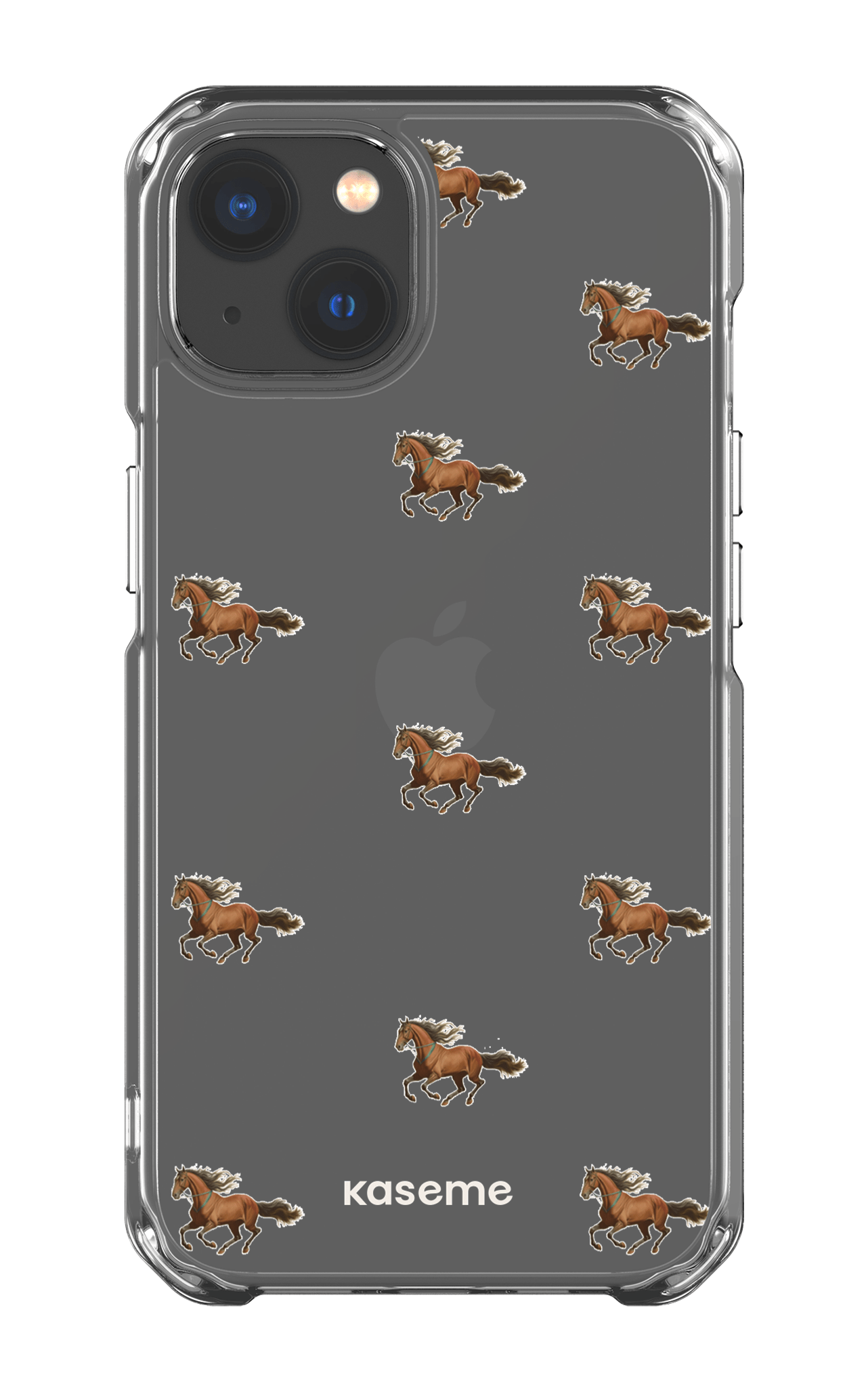 iPhone 13 Clear Case Saddle Clear Case -