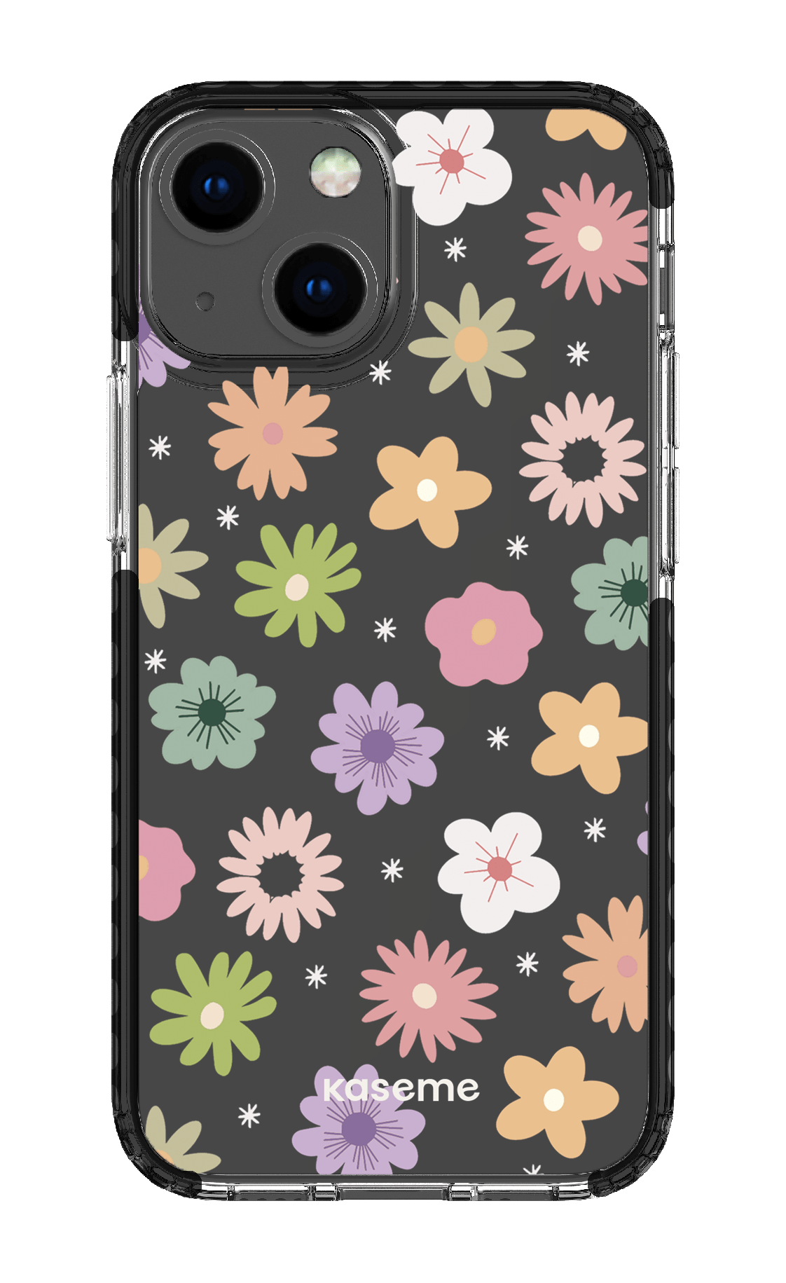 iPhone 13 Mini Clear Case - Black Adore small clear case -