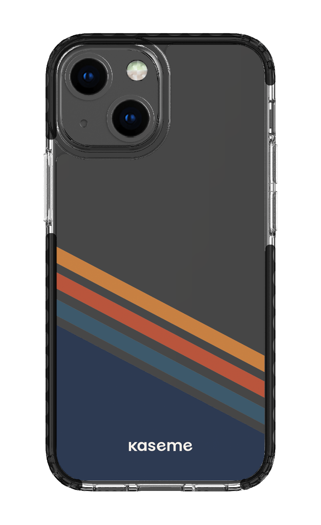 iPhone 13 Mini Clear Case - Black Bitter Clear Case -