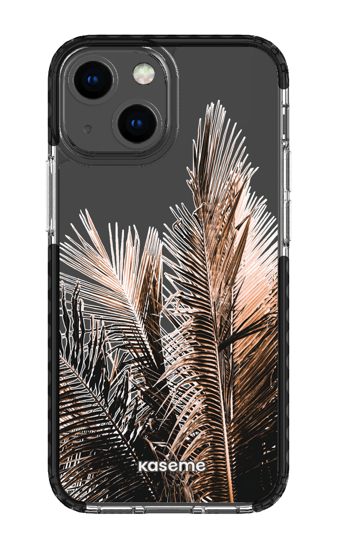 iPhone 13 Mini Clear Case - Black Cali Clear Case -