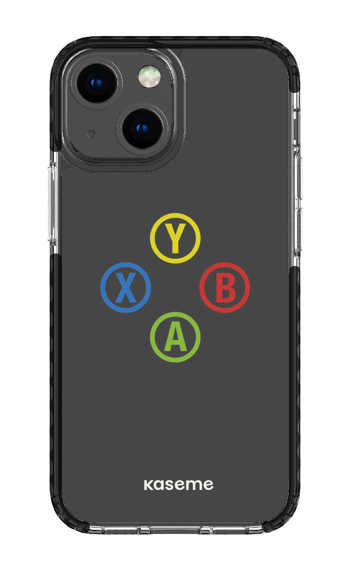 iPhone 13 Mini Clear Case - Black Game clear case -