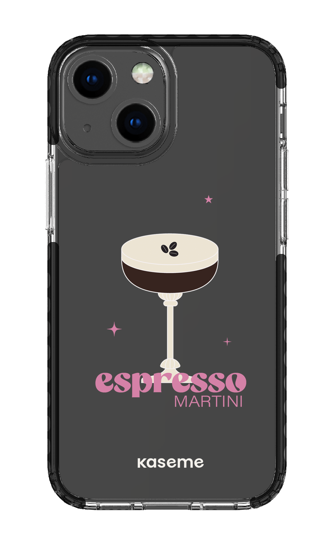 iPhone 13 Mini Clear Case - Black Hold My Tiny Clear Case -