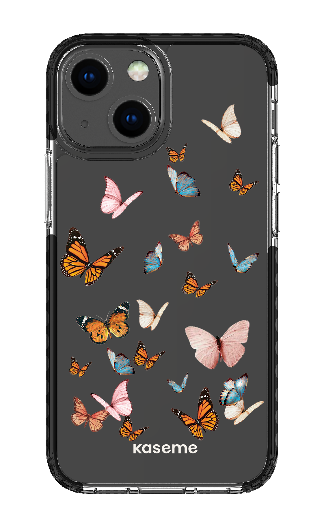 iPhone 13 Mini Clear Case - Black Soarin Clear Case -