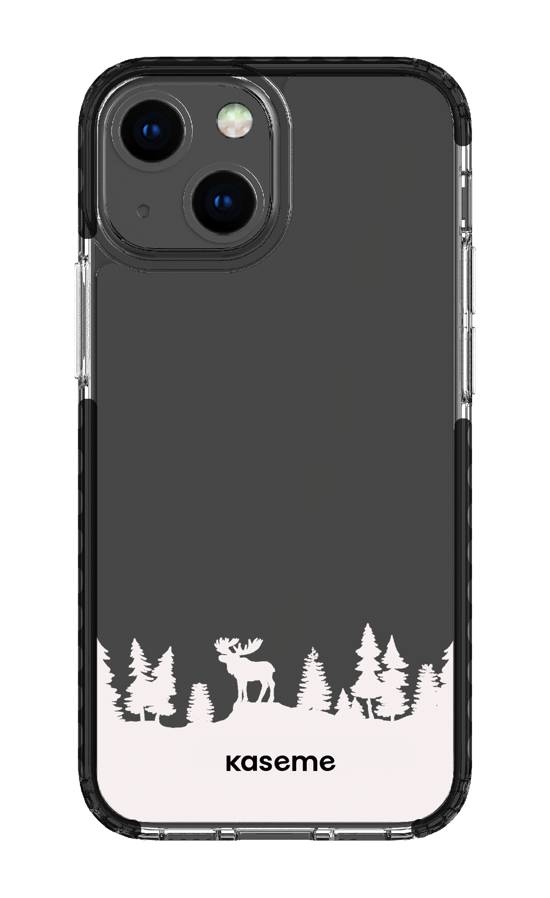 iPhone 13 Mini Clear Case - Black The Moose Clear Case -