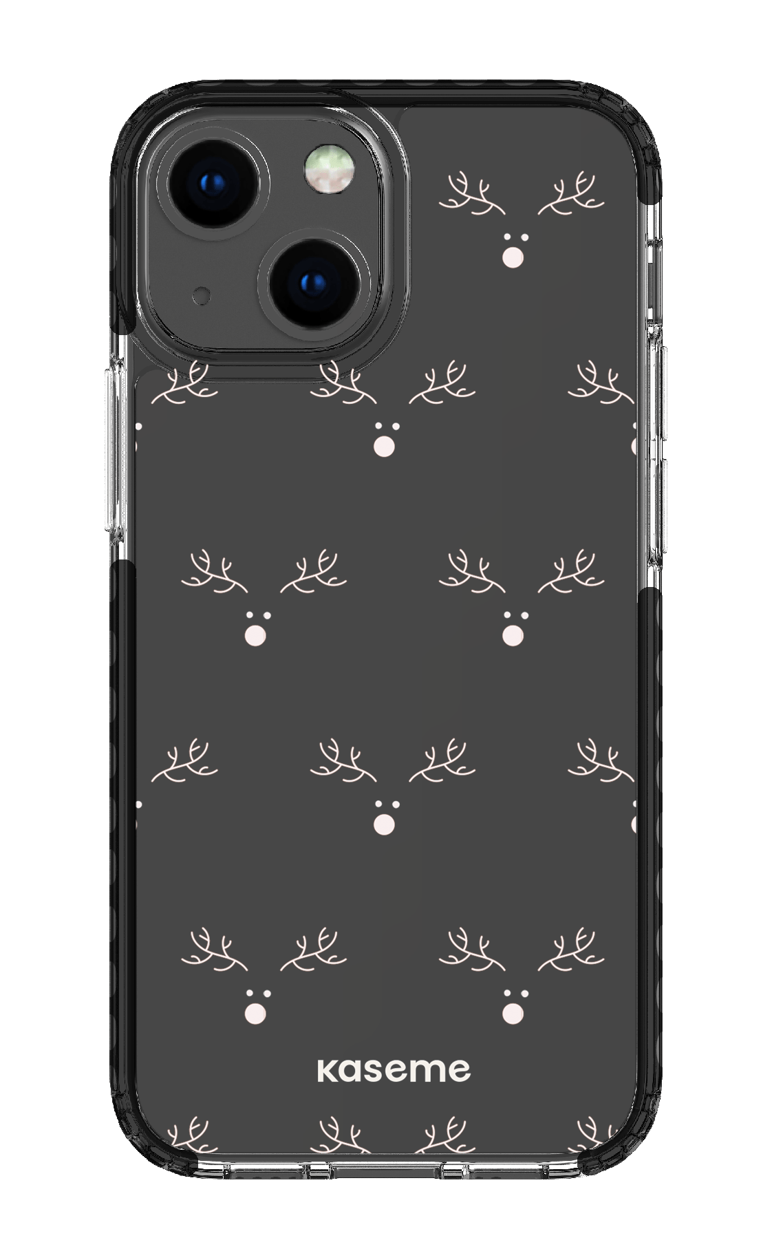 iPhone 13 Mini Clear Case - Black Vixen Clear Case -