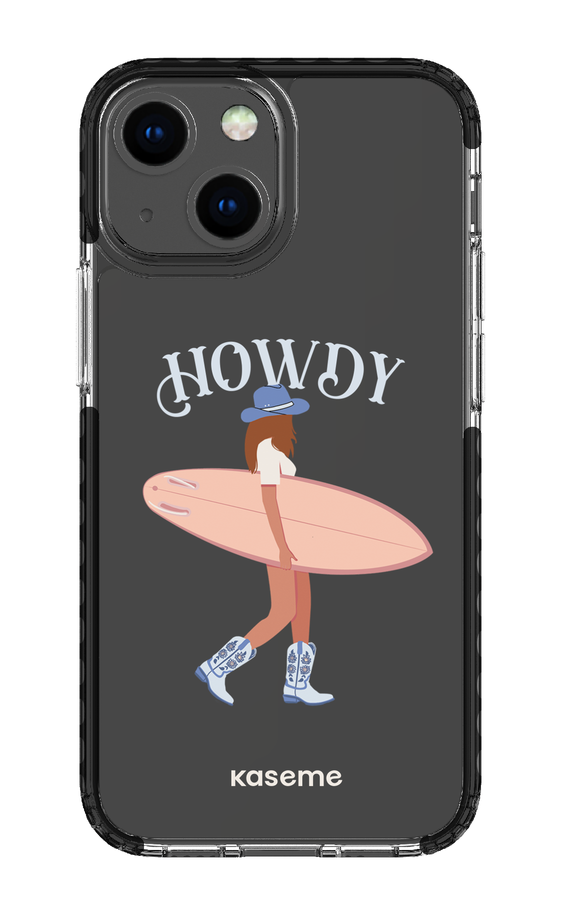 iPhone 13 Mini Clear Case - Black Westsea Clear Case -