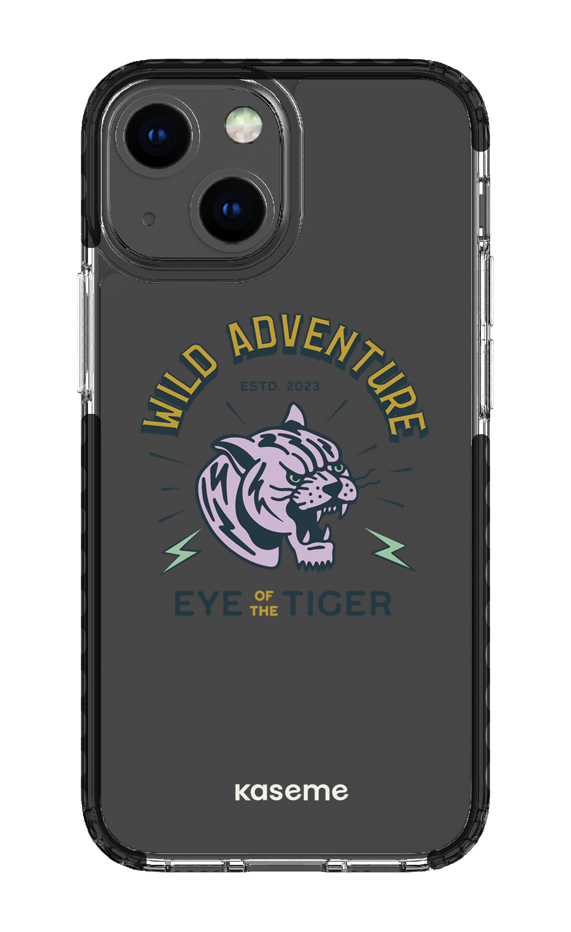 iPhone 13 Mini Clear Case - Black Wildcats clear case -