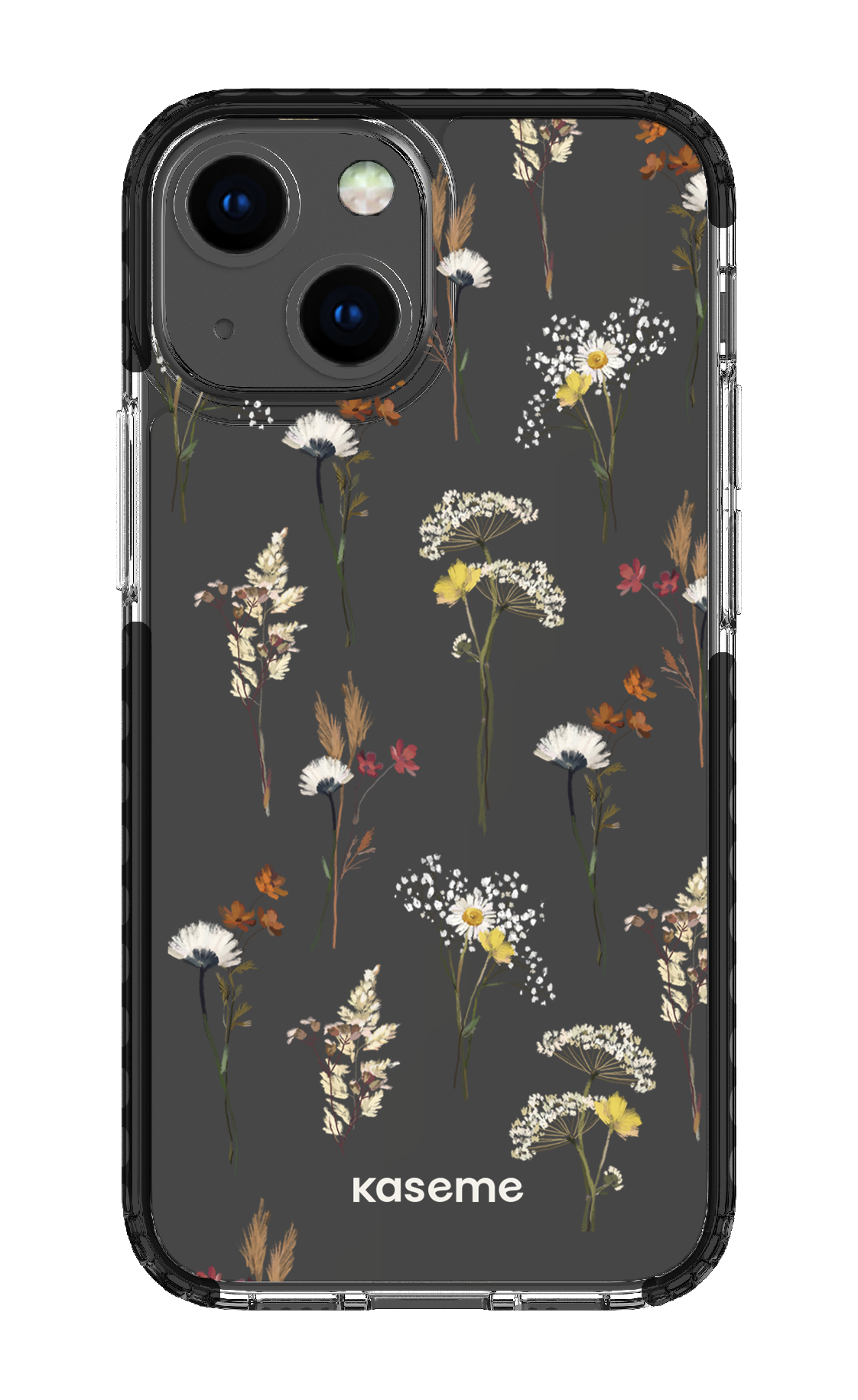 iPhone 13 Mini Clear Case - Black Wilderness Clear Case -