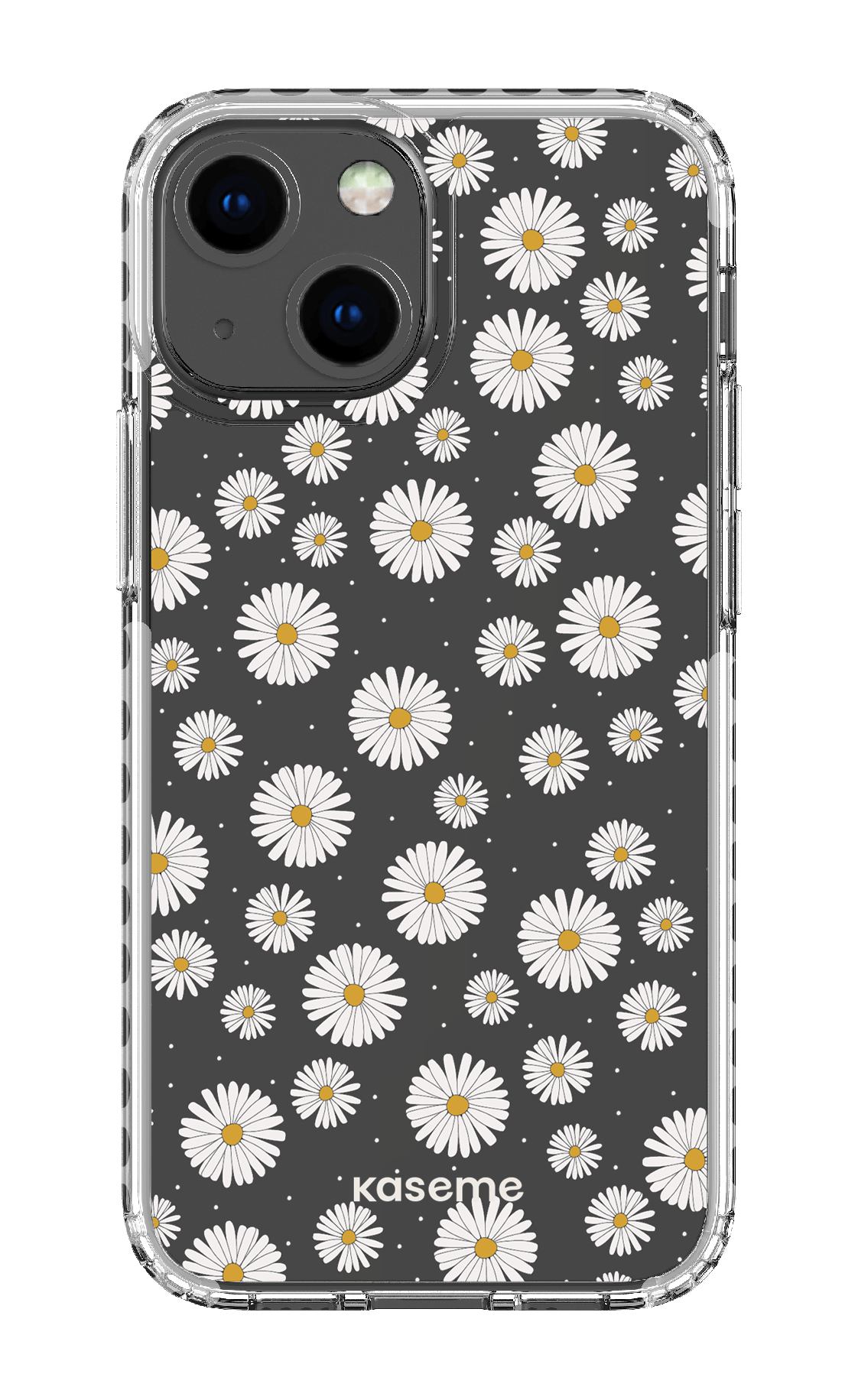 iPhone 13 Mini Clear Case - White Ashley clear case -