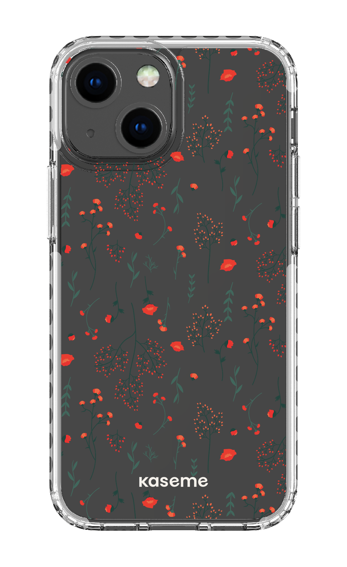 iPhone 13 Mini Clear Case - White Evelyn Clear Case -