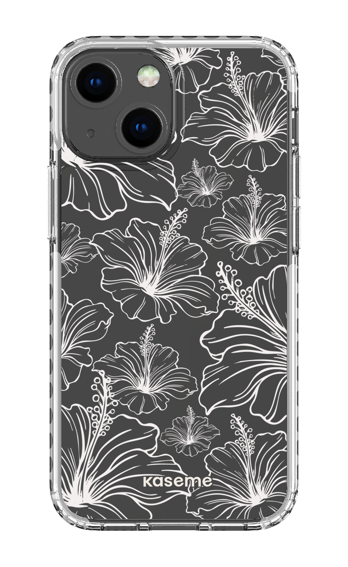 iPhone 13 Mini Clear Case - White Kahala Clear Case -