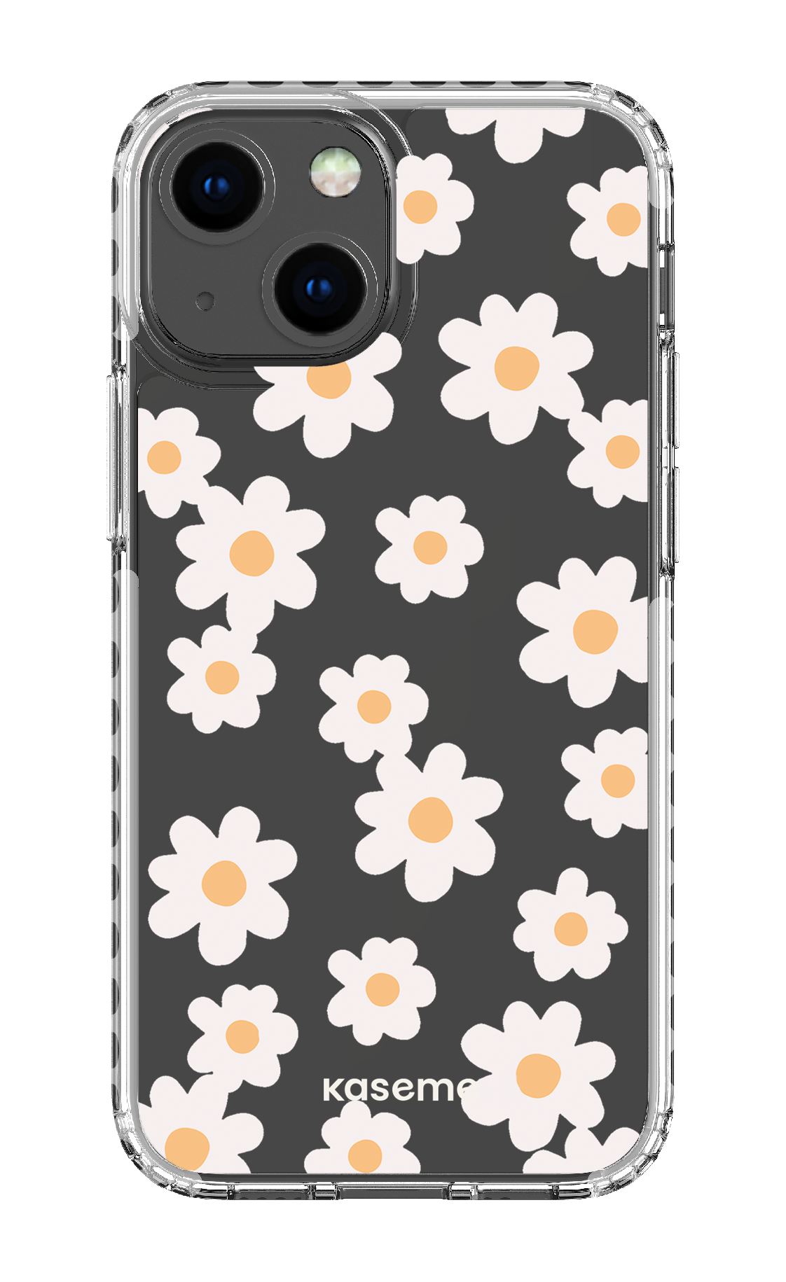 iPhone 13 Mini Clear Case - White May Clear Case -