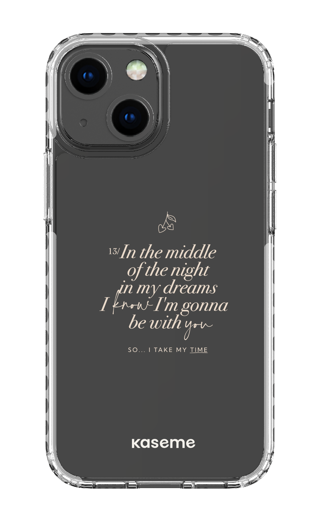 iPhone 13 Mini Clear Case - White Ready For It Clear Case -