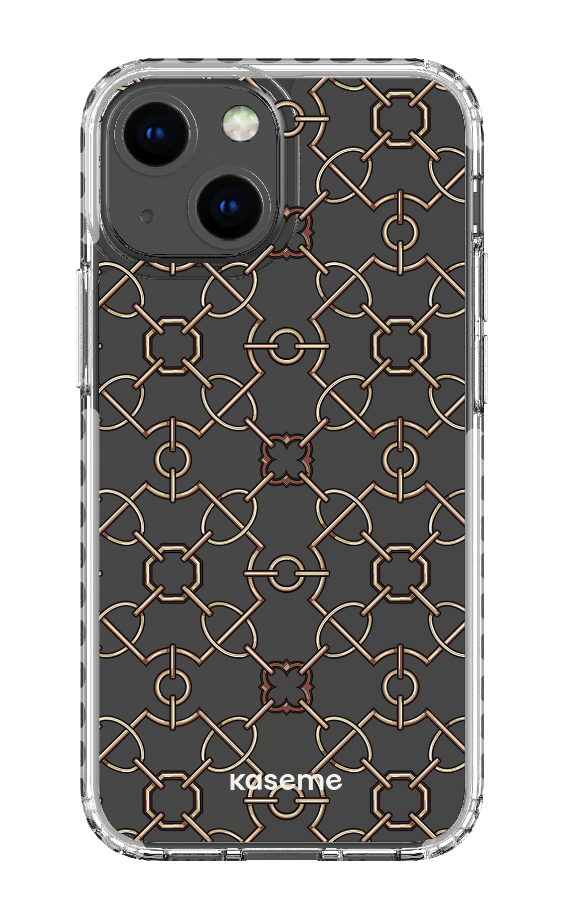 iPhone 13 Mini Clear Case - White Refined Clear Case -