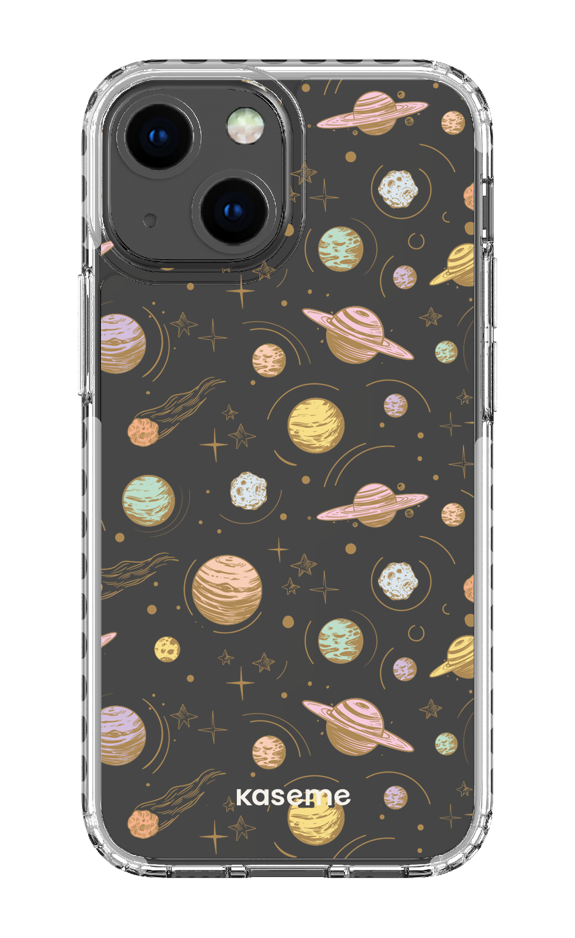 iPhone 13 Mini Clear Case - White Solar Clear Case -