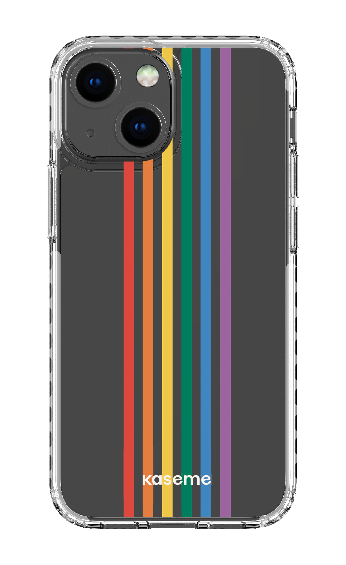 iPhone 13 Mini Clear Case - White We're coming out Clear Case -