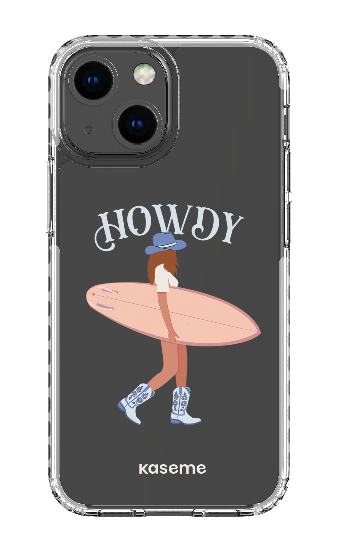 iPhone 13 Mini Clear Case - White Westsea Clear Case -