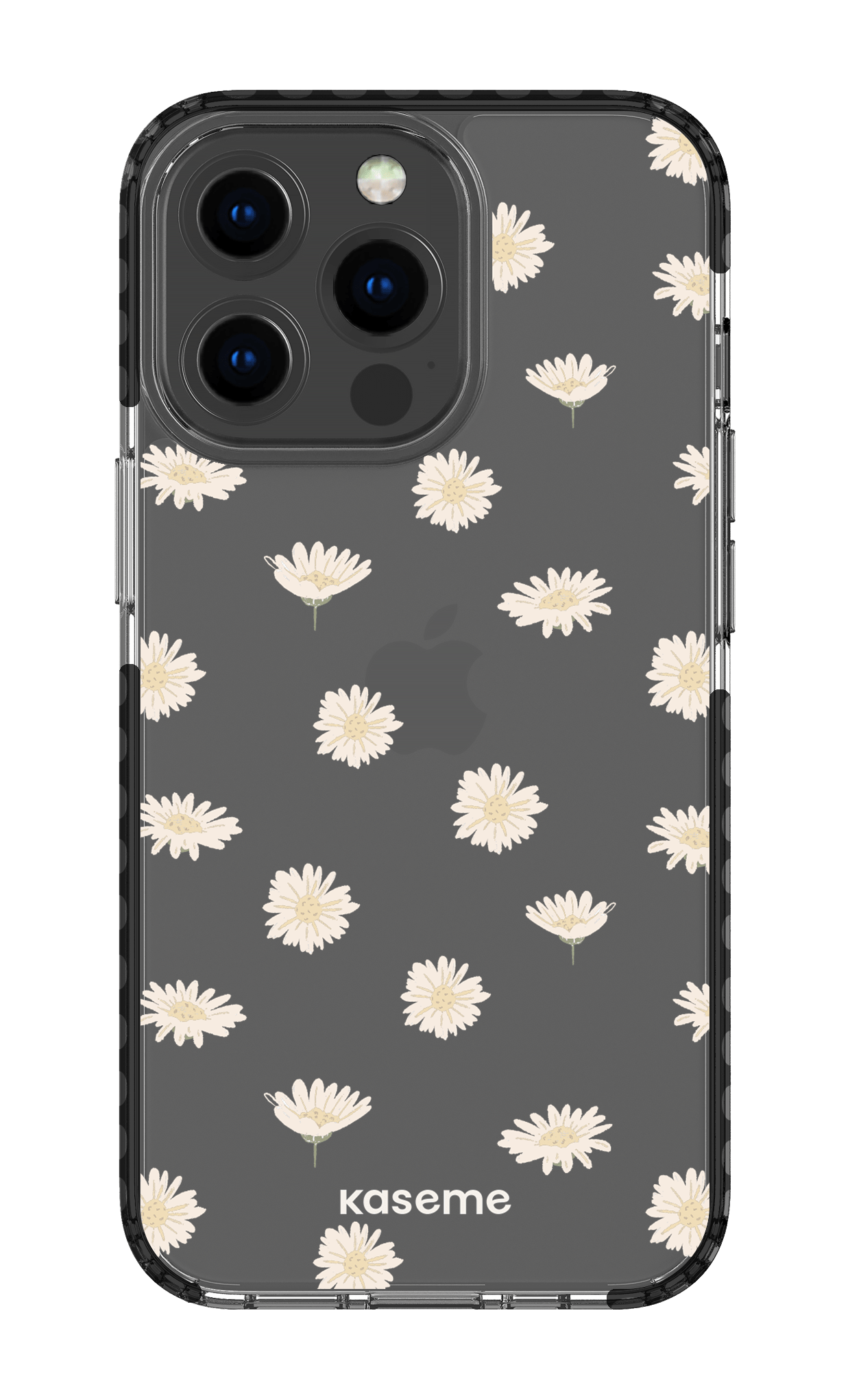 iPhone 13 Pro Clear Case - Black Bella Clear Case -