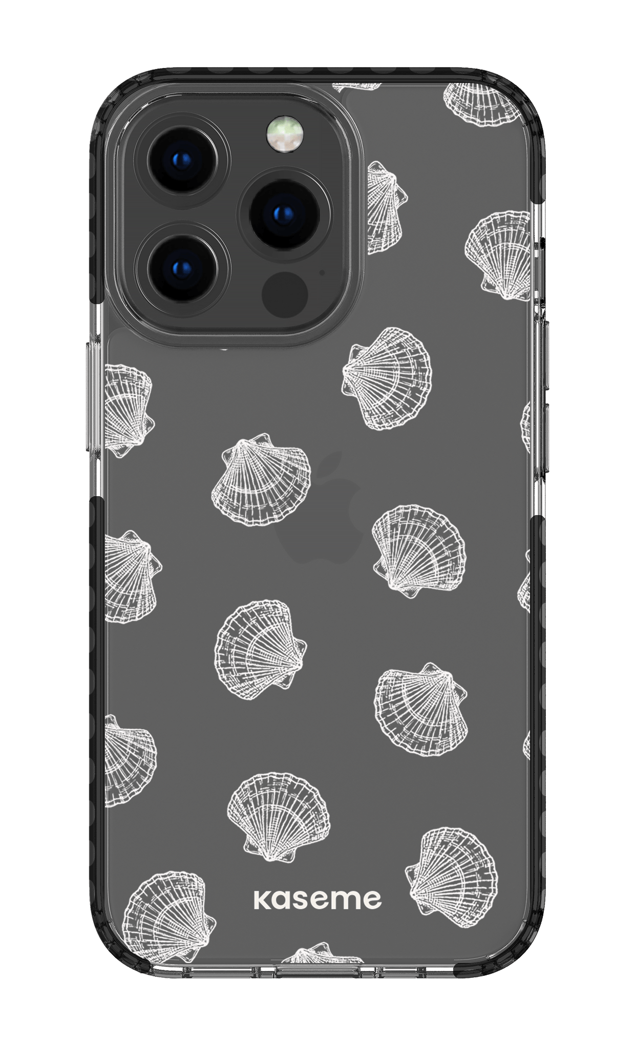 iPhone 13 Pro Clear Case - Black Bondi Beach clear case -