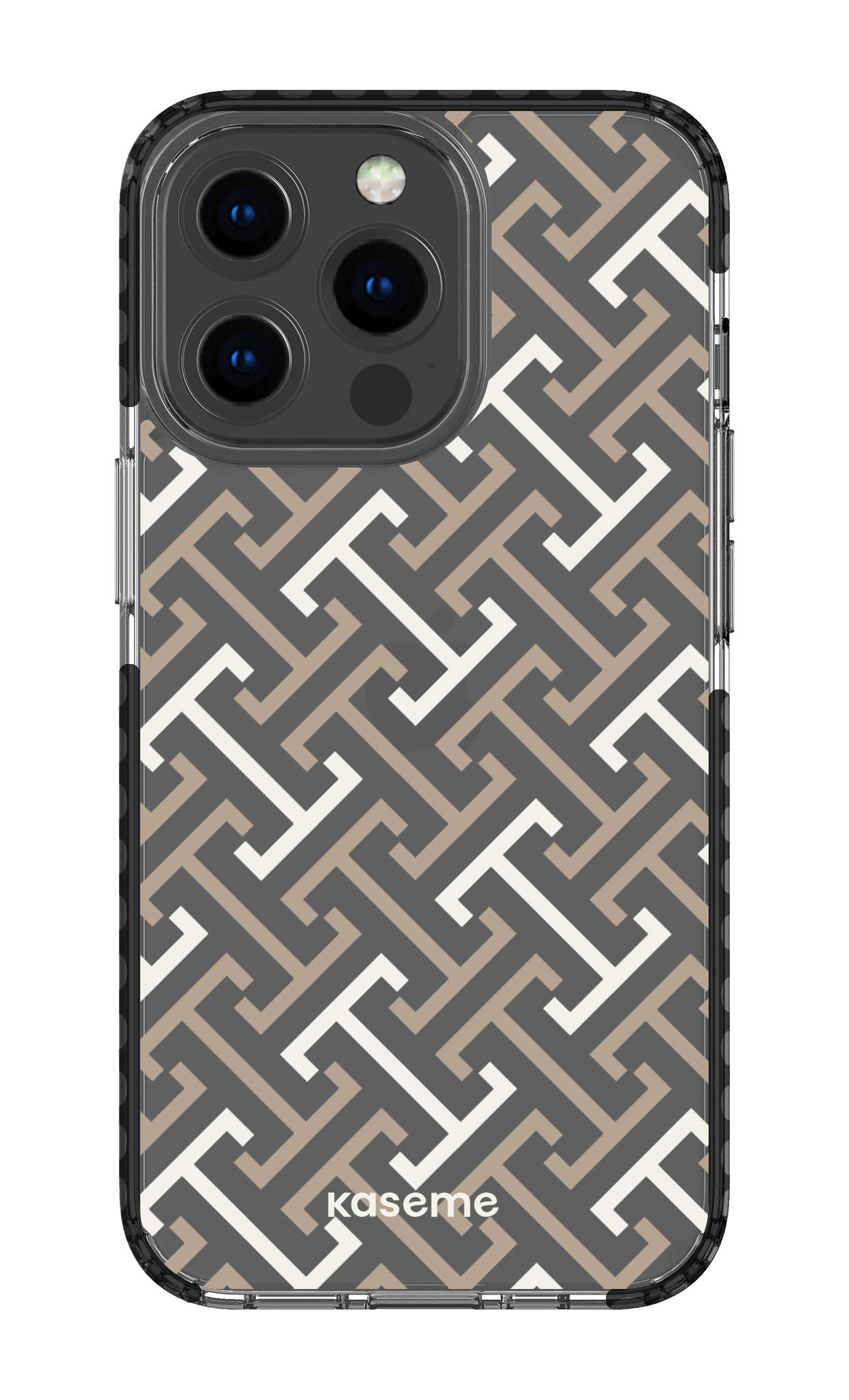 iPhone 13 Pro Clear Case - Black Elite Clear Case -