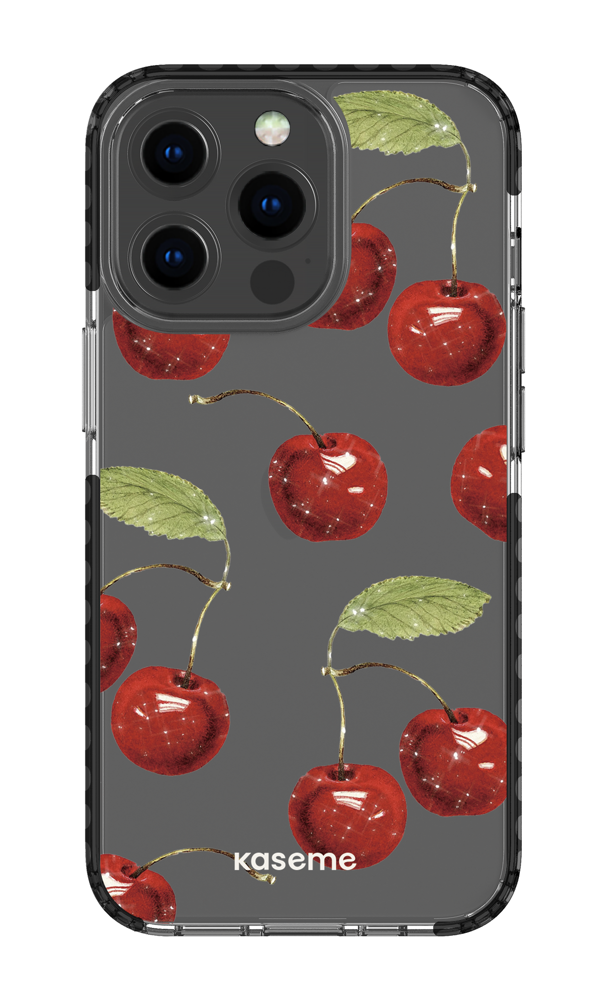 iPhone 13 Pro Clear Case - Black Juicy Clear Case -