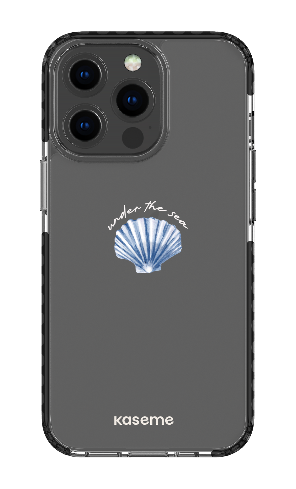 iPhone 13 Pro Clear Case - Black Sealia Clear Case -