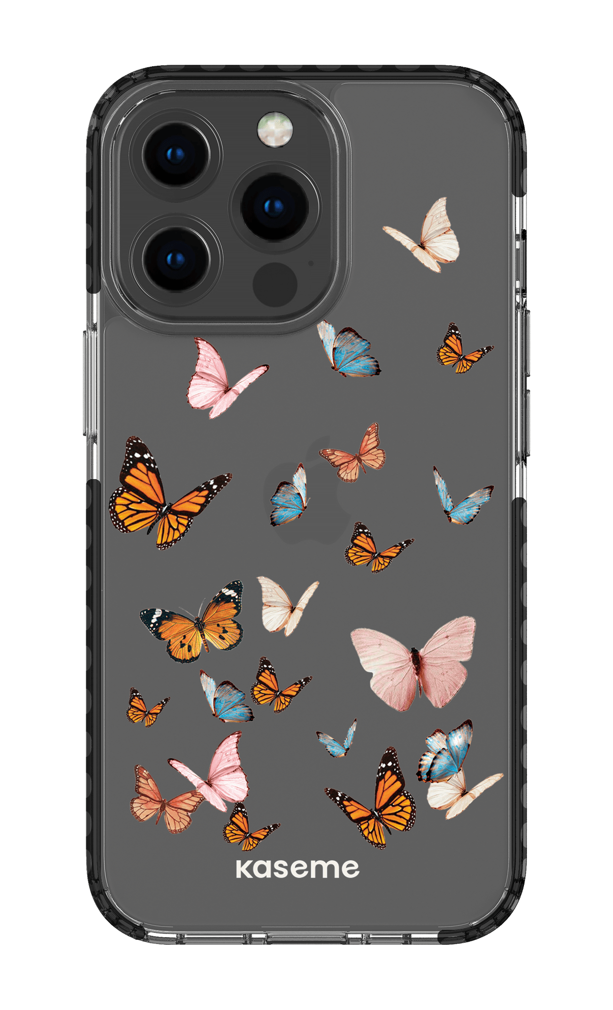 iPhone 13 Pro Clear Case - Black Soarin Clear Case -