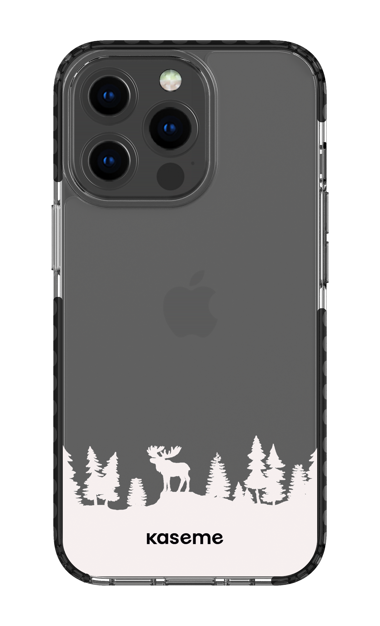 iPhone 13 Pro Clear Case - Black The Moose Clear Case -