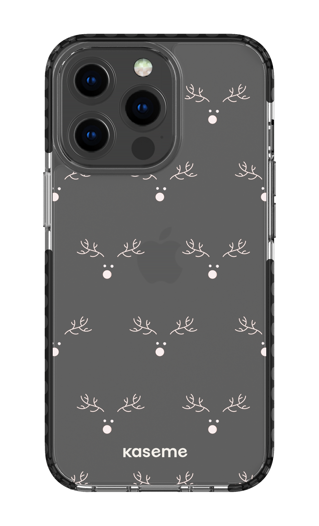 iPhone 13 Pro Clear Case - Black Vixen Clear Case -