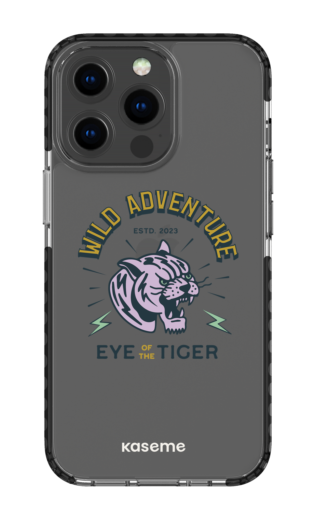 iPhone 13 Pro Clear Case - Black Wildcats clear case -